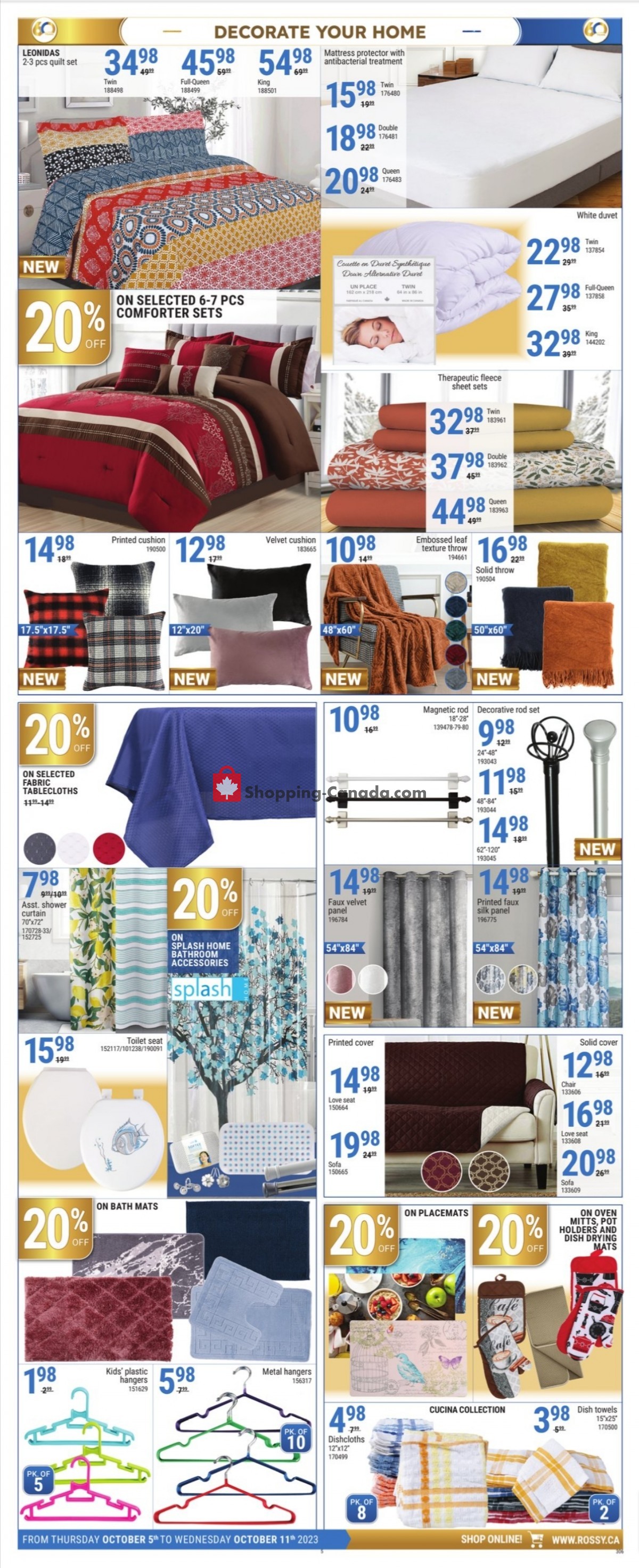 Rossy flyer from Thursday October 5, 2023 to Wednesday October 11, 2023 - page 5