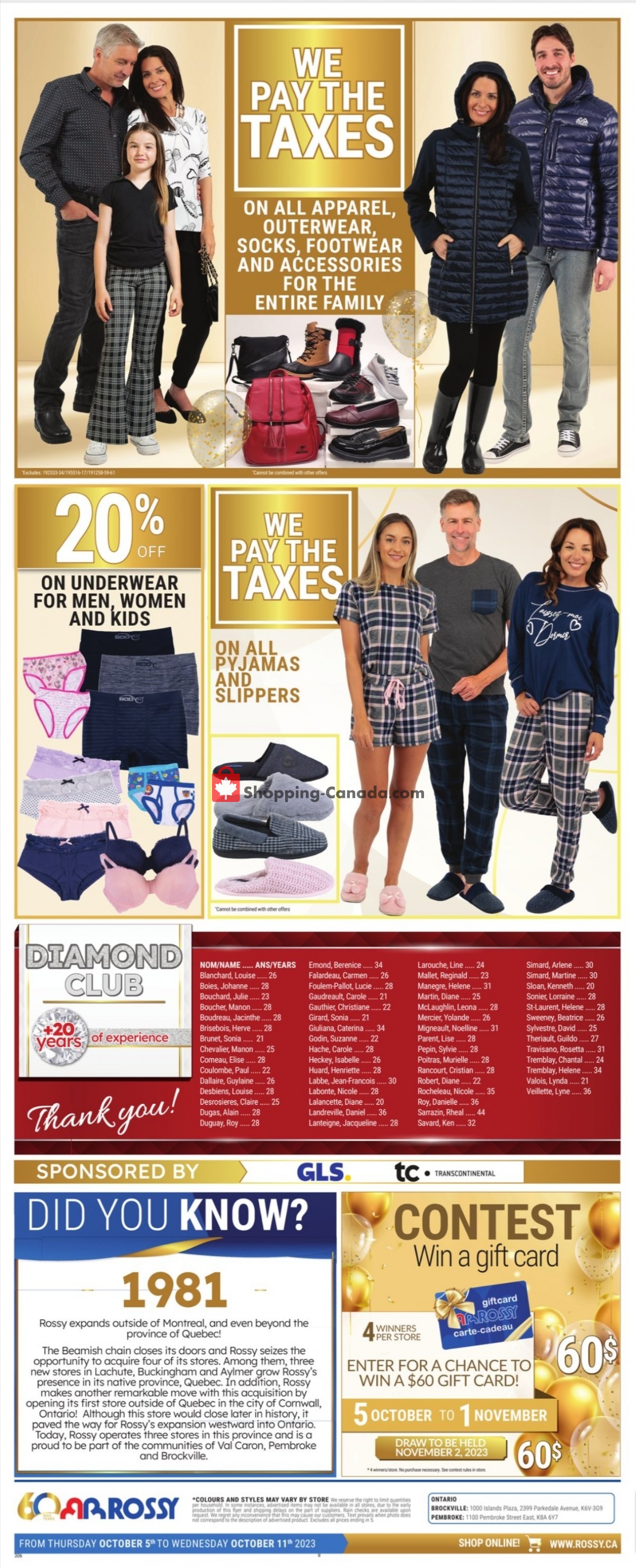 Rossy flyer from Thursday October 5, 2023 to Wednesday October 11, 2023 - page 8