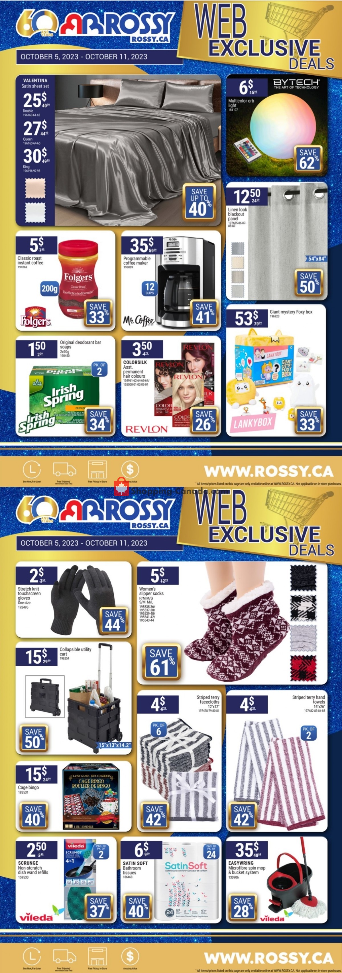 Rossy flyer from Thursday October 5, 2023 to Wednesday October 11, 2023 - page 9