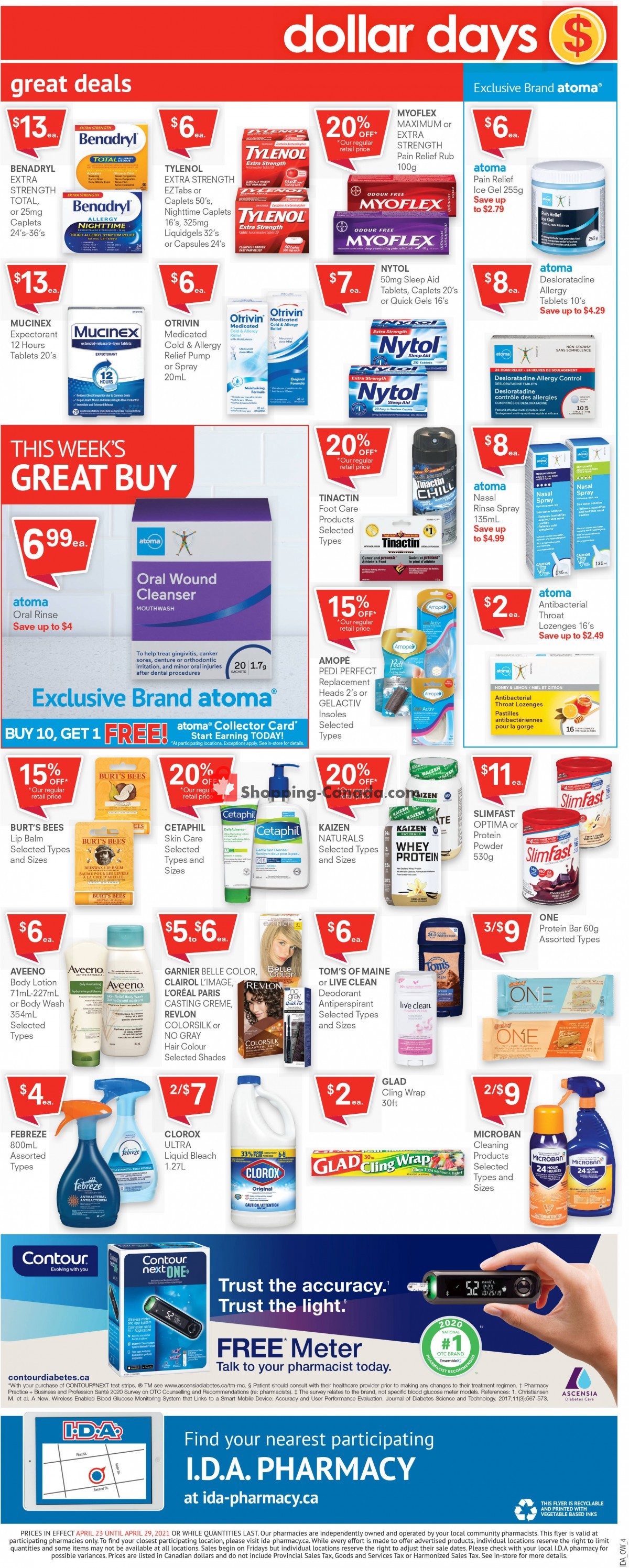 Roulston's Pharmacy flyer from Friday April 23, 2021 to Thursday April 29, 2021 - page 4