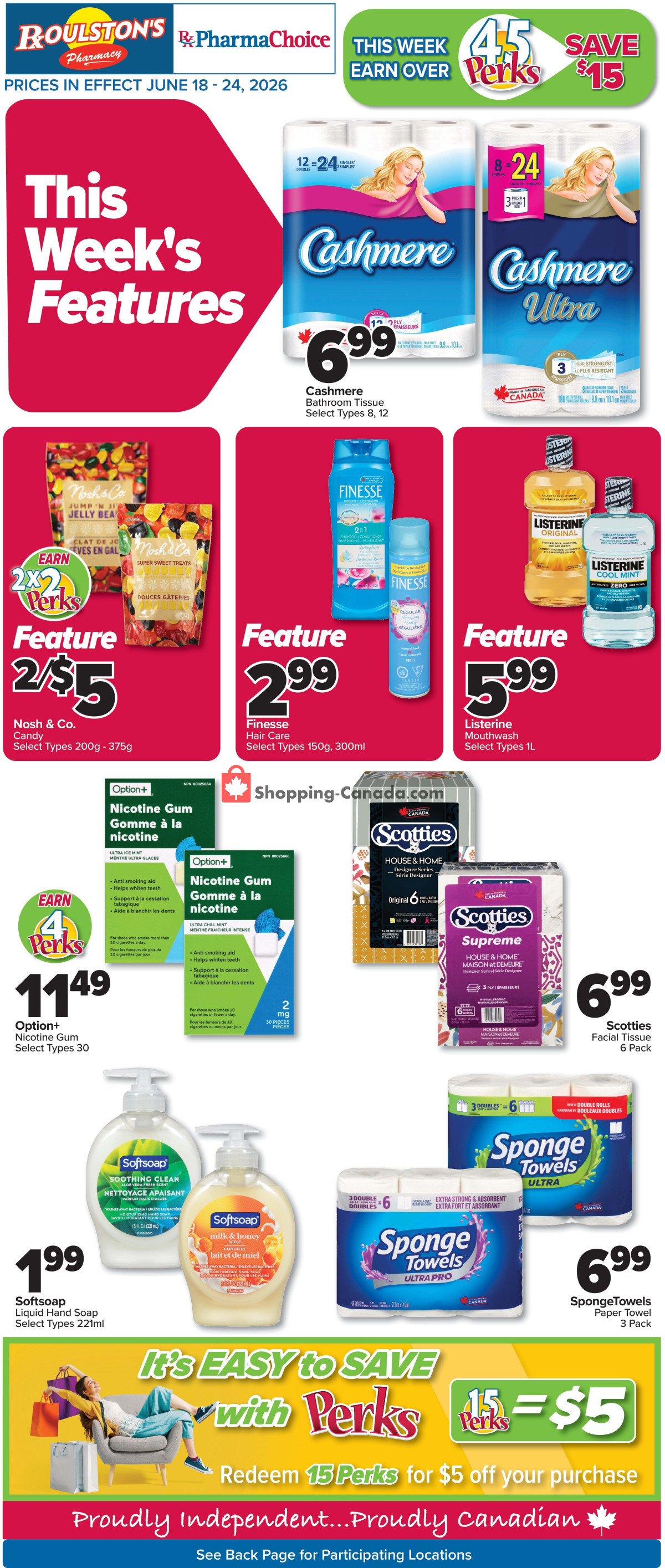 Roulston's Pharmacy flyer from Saturday June 20, 2026 to Sunday June 21, 2026 - page 2