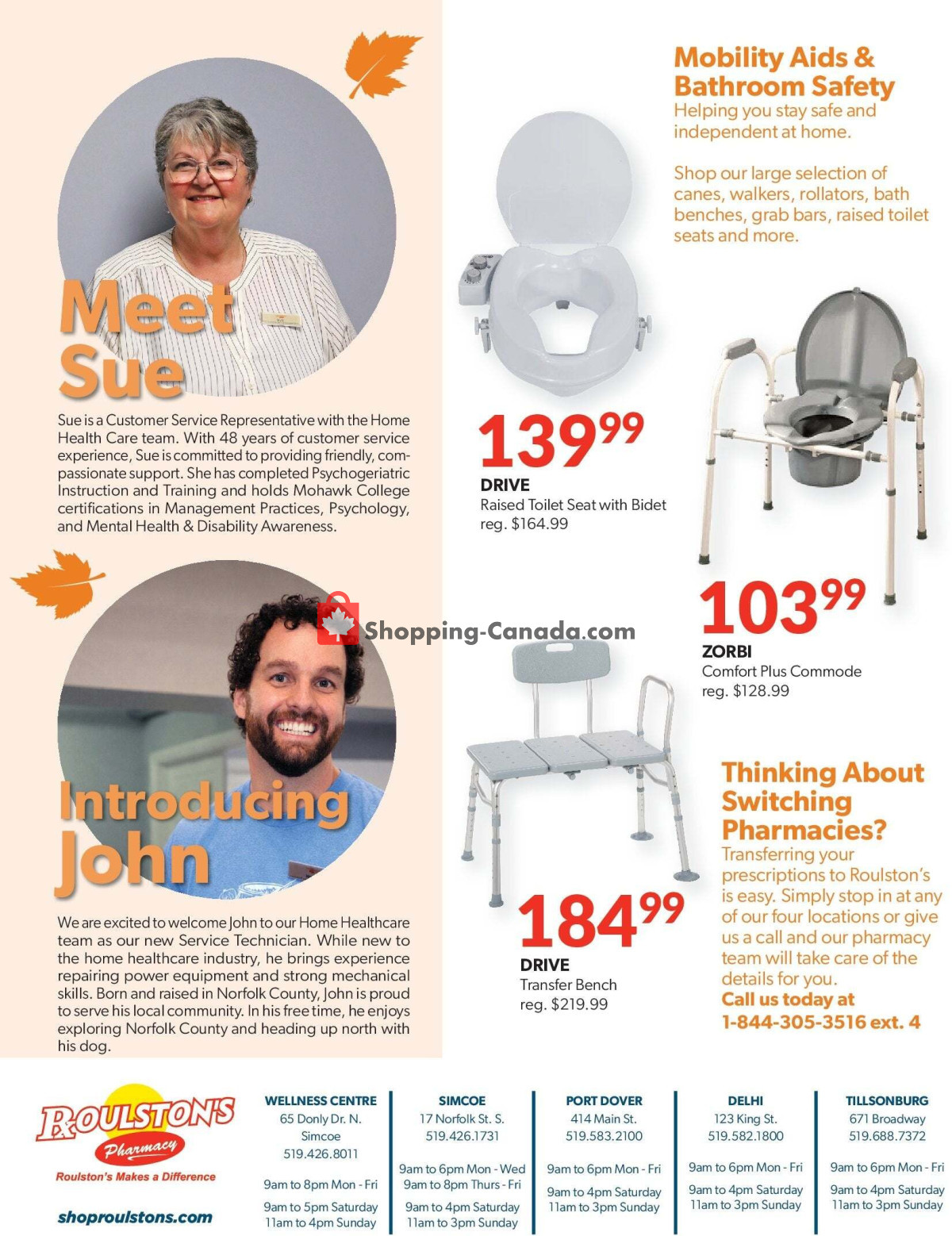 Roulston's Pharmacy flyer from Saturday September 19, 2026 to Sunday September 20, 2026 - page 4