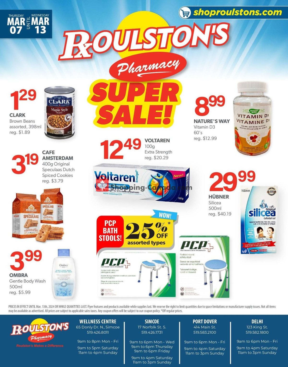 Roulston's Pharmacy flyer from Thursday March 7, 2024 to Wednesday March 13, 2024 - page 3