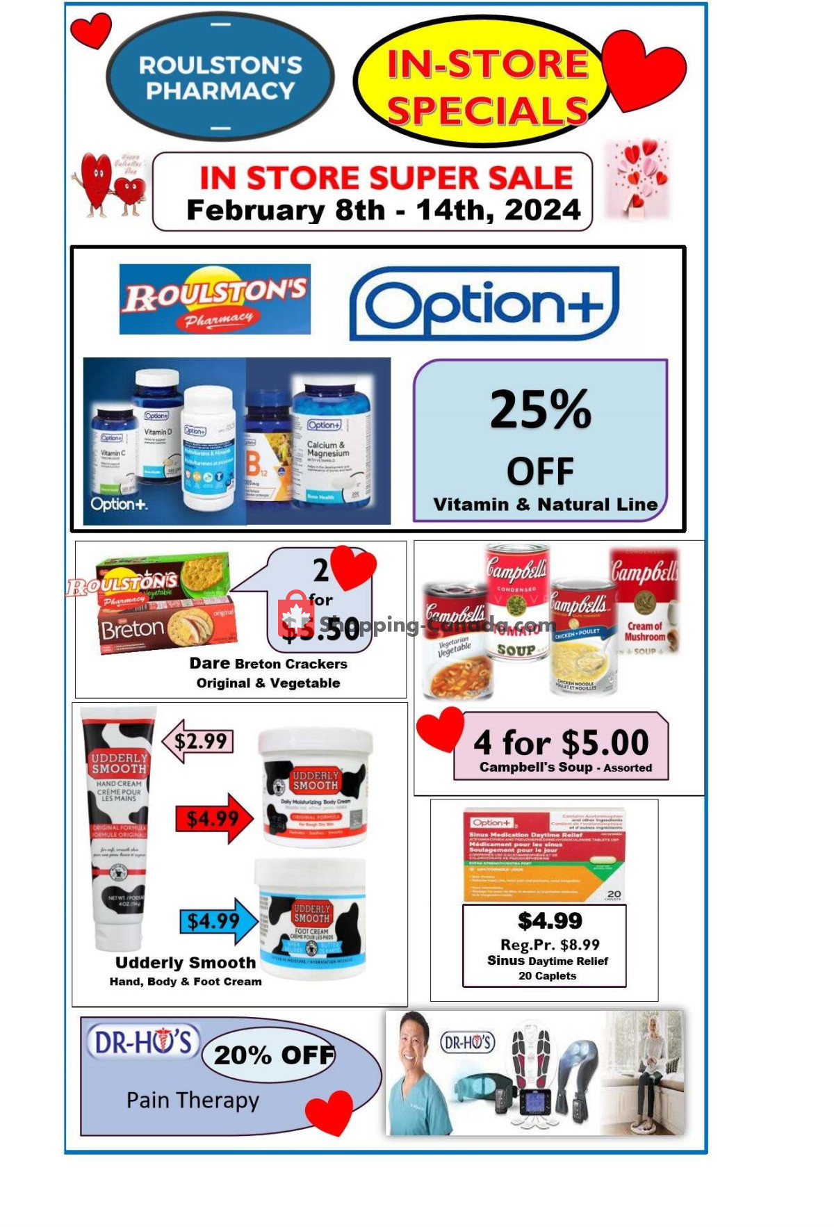 Roulston's Pharmacy flyer from Thursday February 8, 2024 to Wednesday February 14, 2024 - page 3