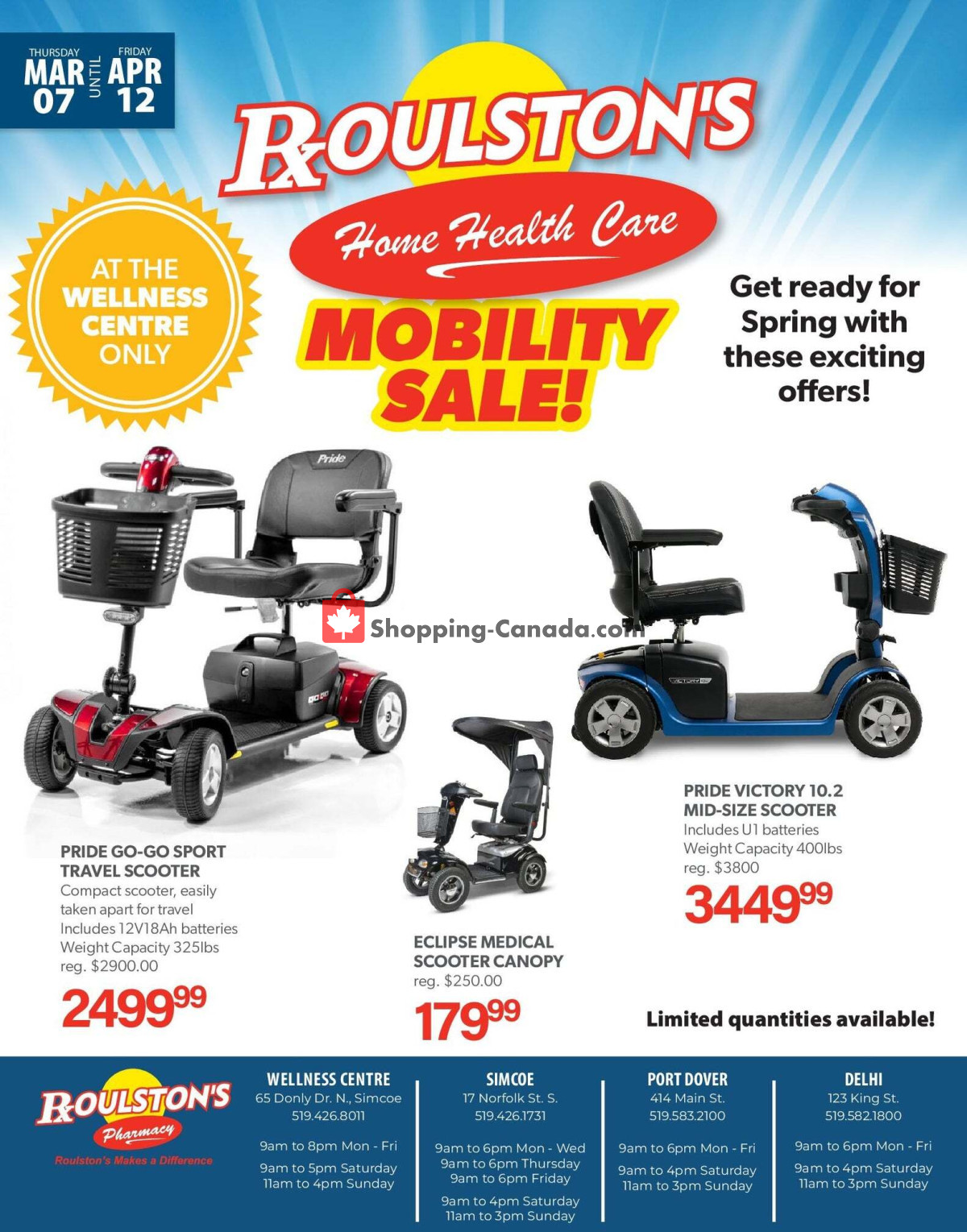 Roulston's Pharmacy flyer from Thursday March 14, 2024 to Wednesday March 20, 2024 - page 9