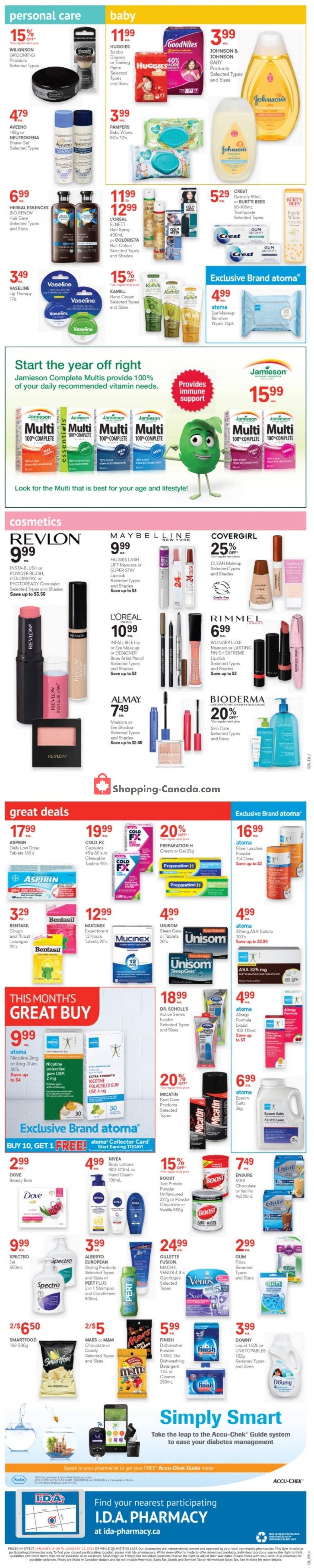 Roulston's Pharmacy flyer from Friday January 15, 2021 to Thursday January 21, 2021 - page 3