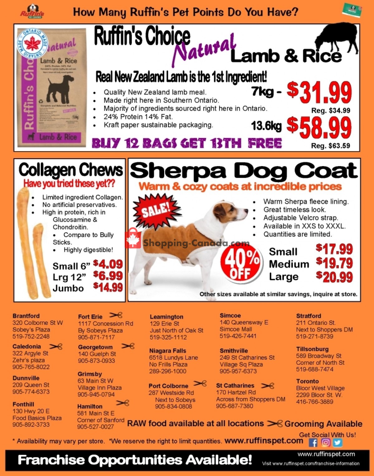 Ruffin's Pet Centre flyer from Thursday October 5, 2023 to Sunday October 22, 2023 - page 2