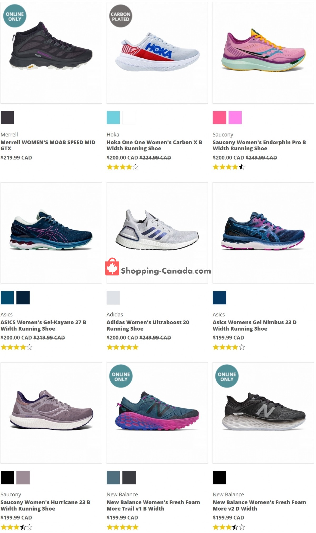 Running Room flyer from Friday July 16, 2021 to Thursday July 22, 2021 - page 2