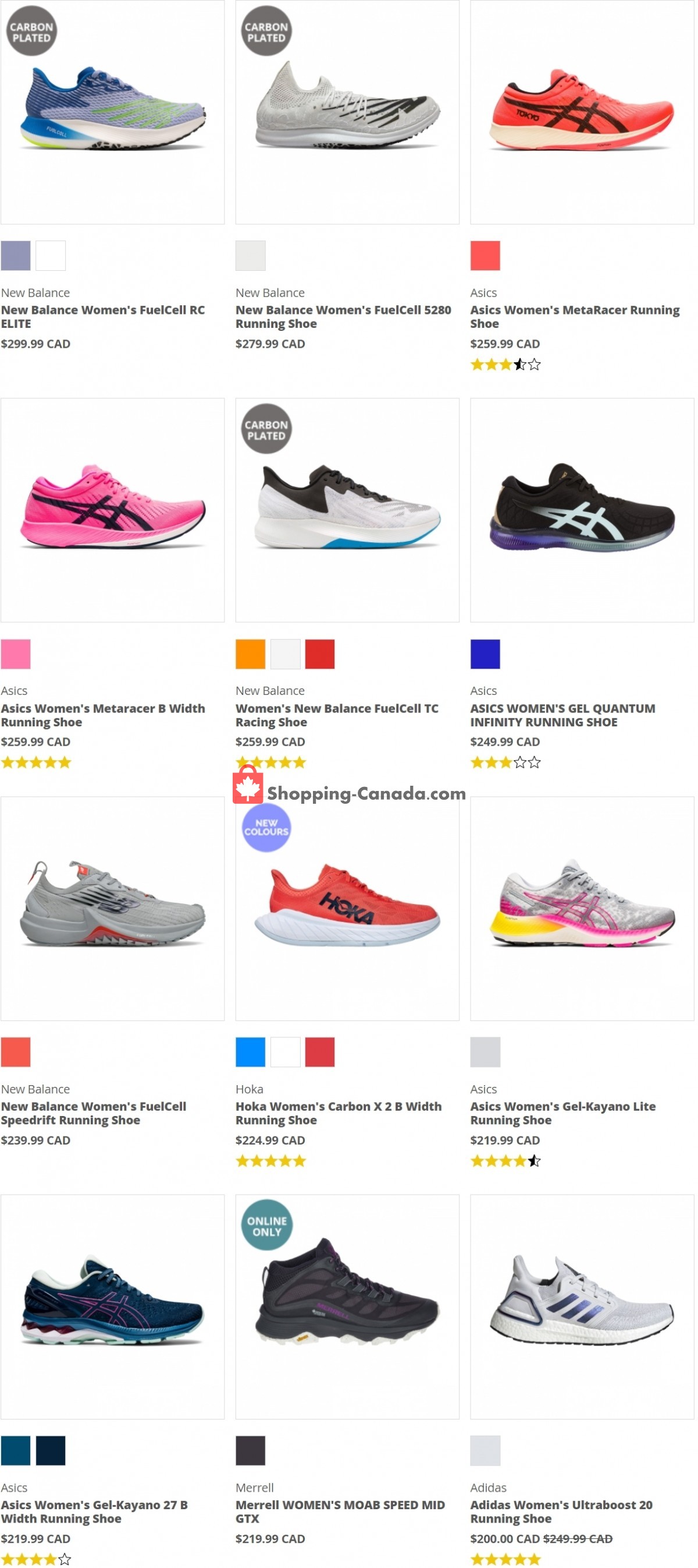 Running Room flyer from Friday July 9, 2021 to Thursday July 15, 2021 - page 1