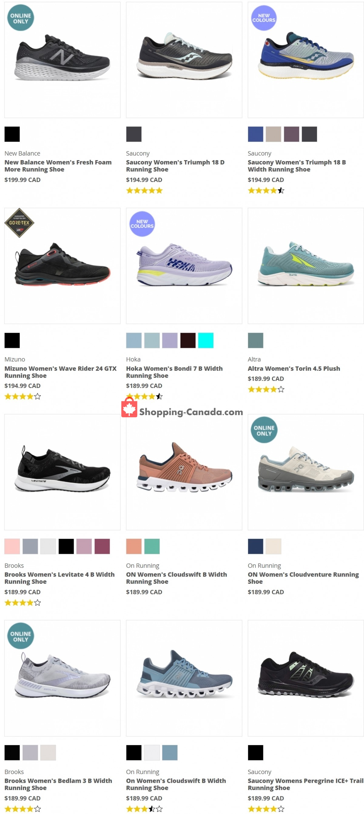 Running Room flyer from Friday July 9, 2021 to Thursday July 15, 2021 - page 4