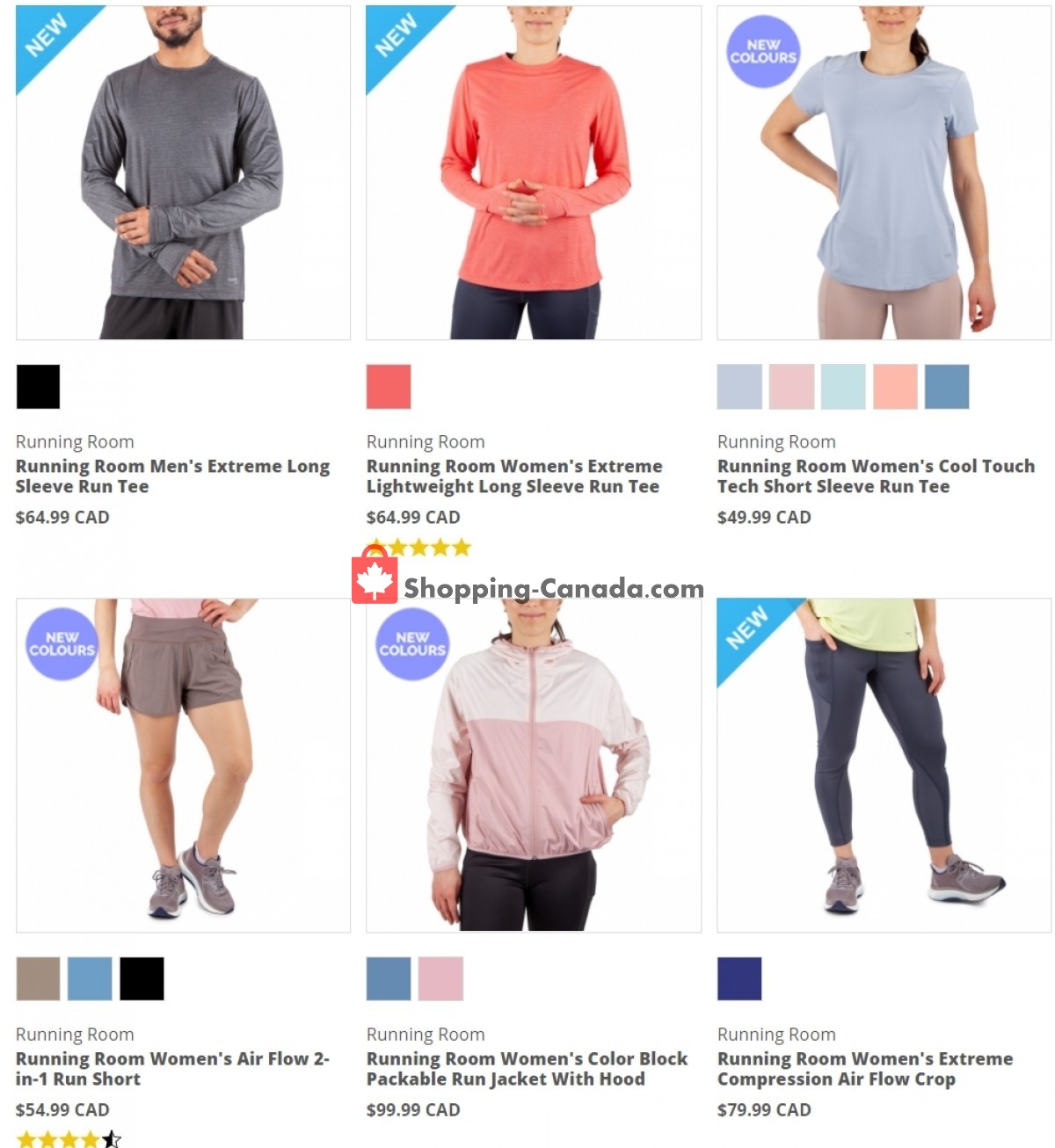 Running Room flyer from Friday April 30, 2021 to Thursday May 6, 2021 - page 1