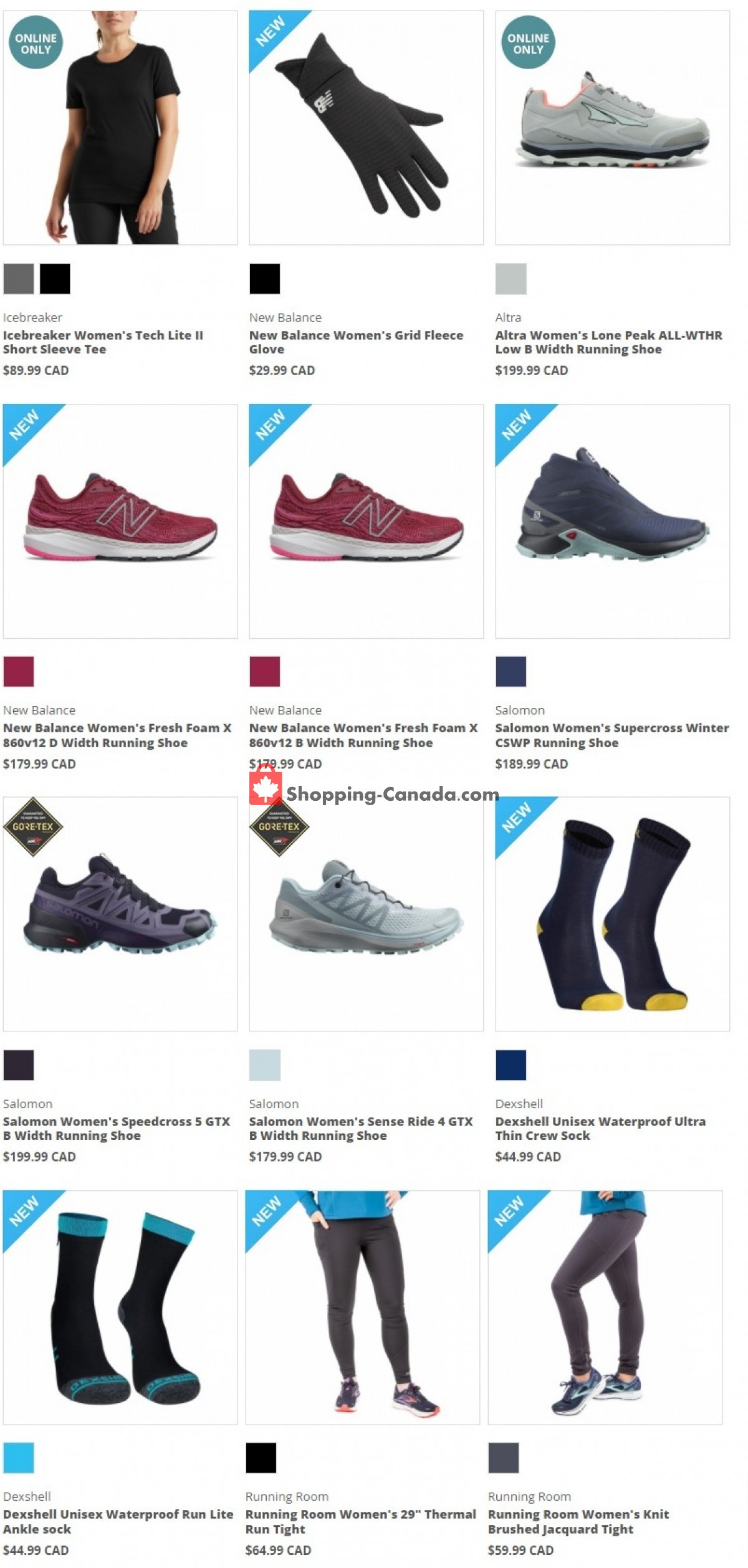 Running Room flyer from Tuesday February 22, 2022 to Monday February 28, 2022 - page 4