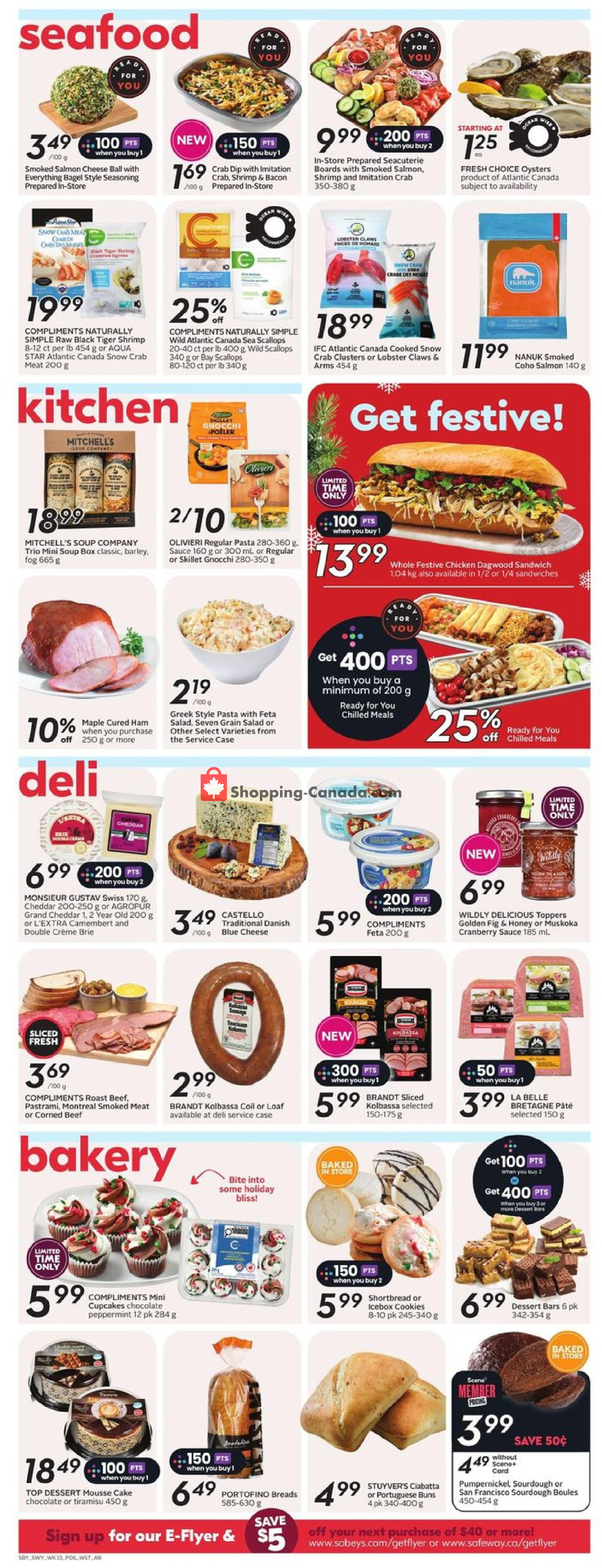 Safeway flyer from Thursday December 12, 2024 to Wednesday December 18, 2024 - page 13