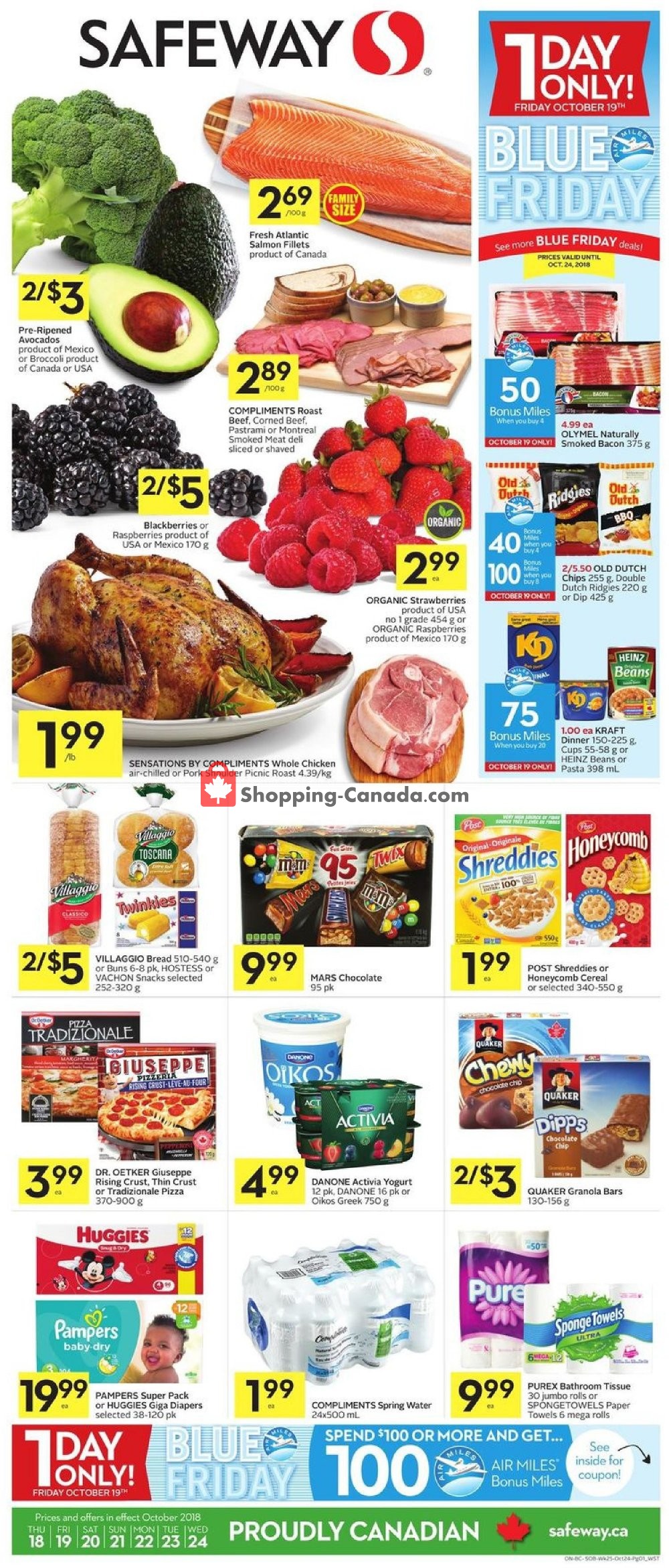Safeway flyer from Thursday October 18, 2018 to Wednesday October 24, 2018 - page 3