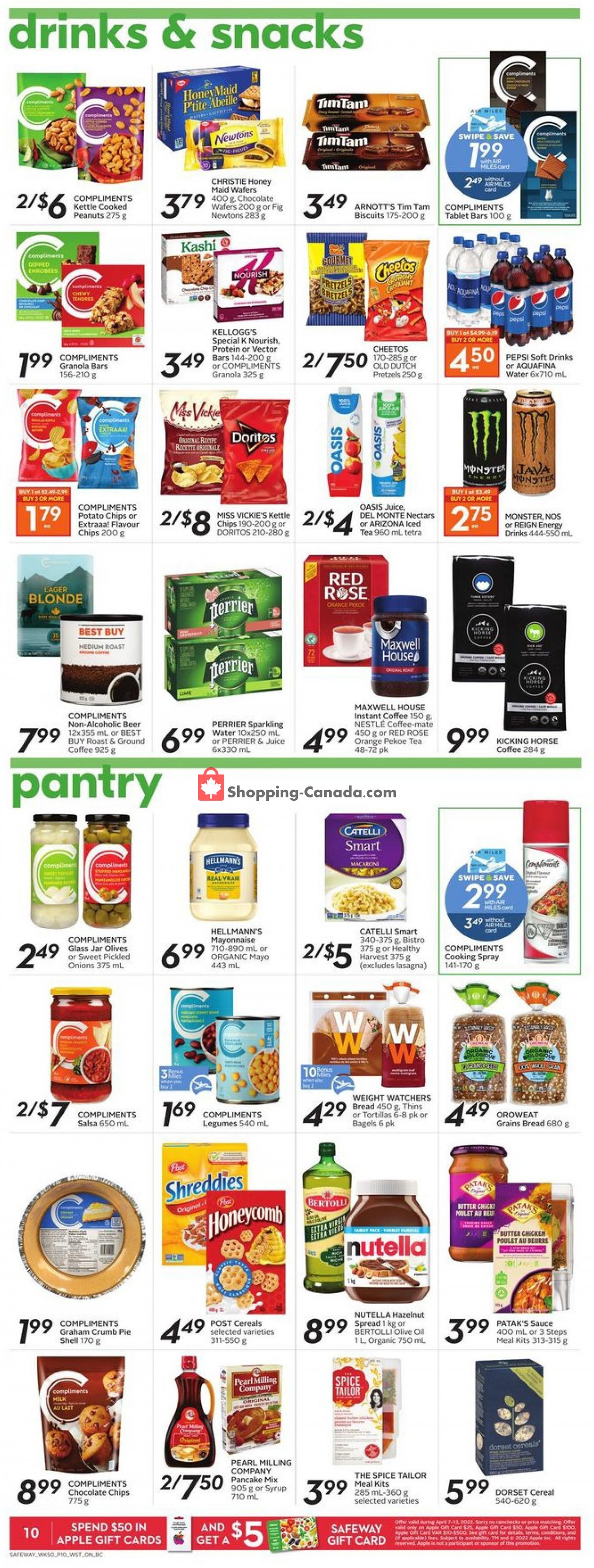 Safeway flyer from Thursday April 7, 2022 to Wednesday April 13, 2022 - page 15