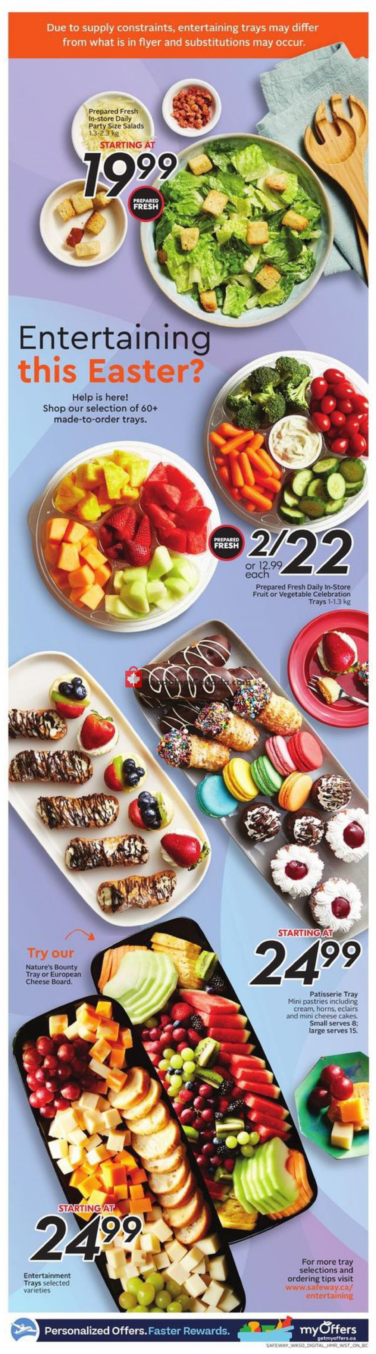 Safeway flyer from Thursday April 7, 2022 to Wednesday April 13, 2022 - page 18