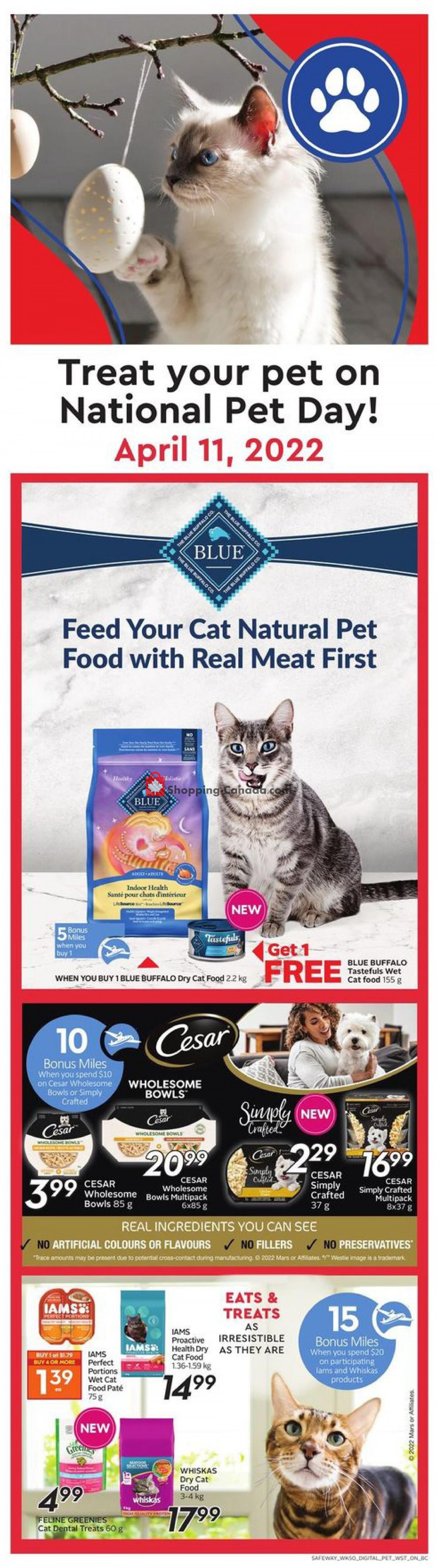 Safeway flyer from Thursday April 7, 2022 to Wednesday April 13, 2022 - page 21