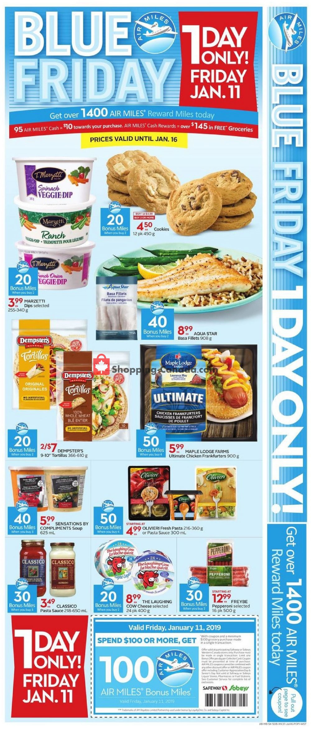 Safeway flyer from Thursday January 10, 2019 to Wednesday January 16, 2019 - page 11