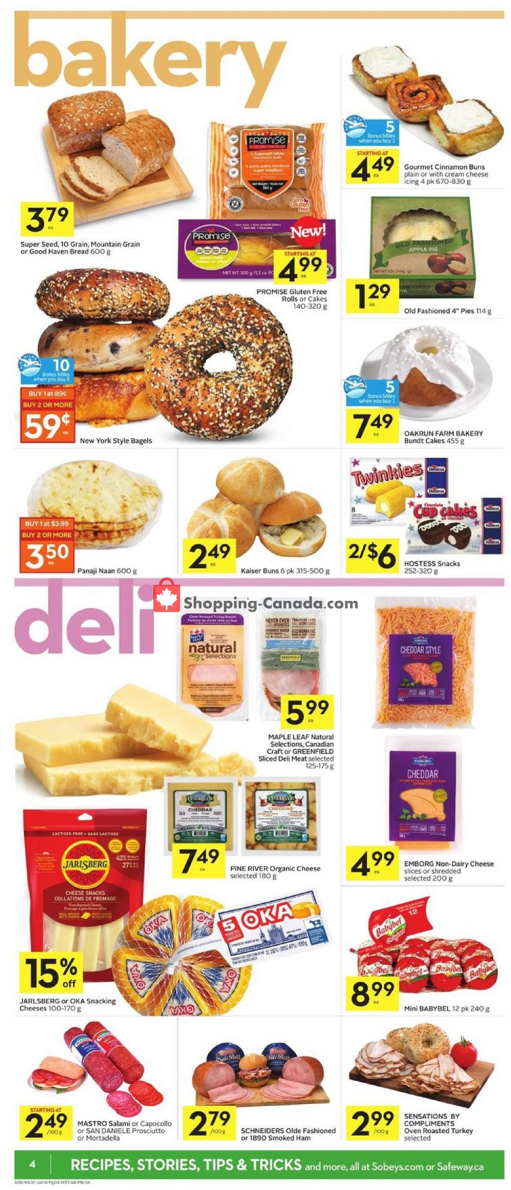 Safeway flyer from Thursday January 10, 2019 to Wednesday January 16, 2019 - page 6