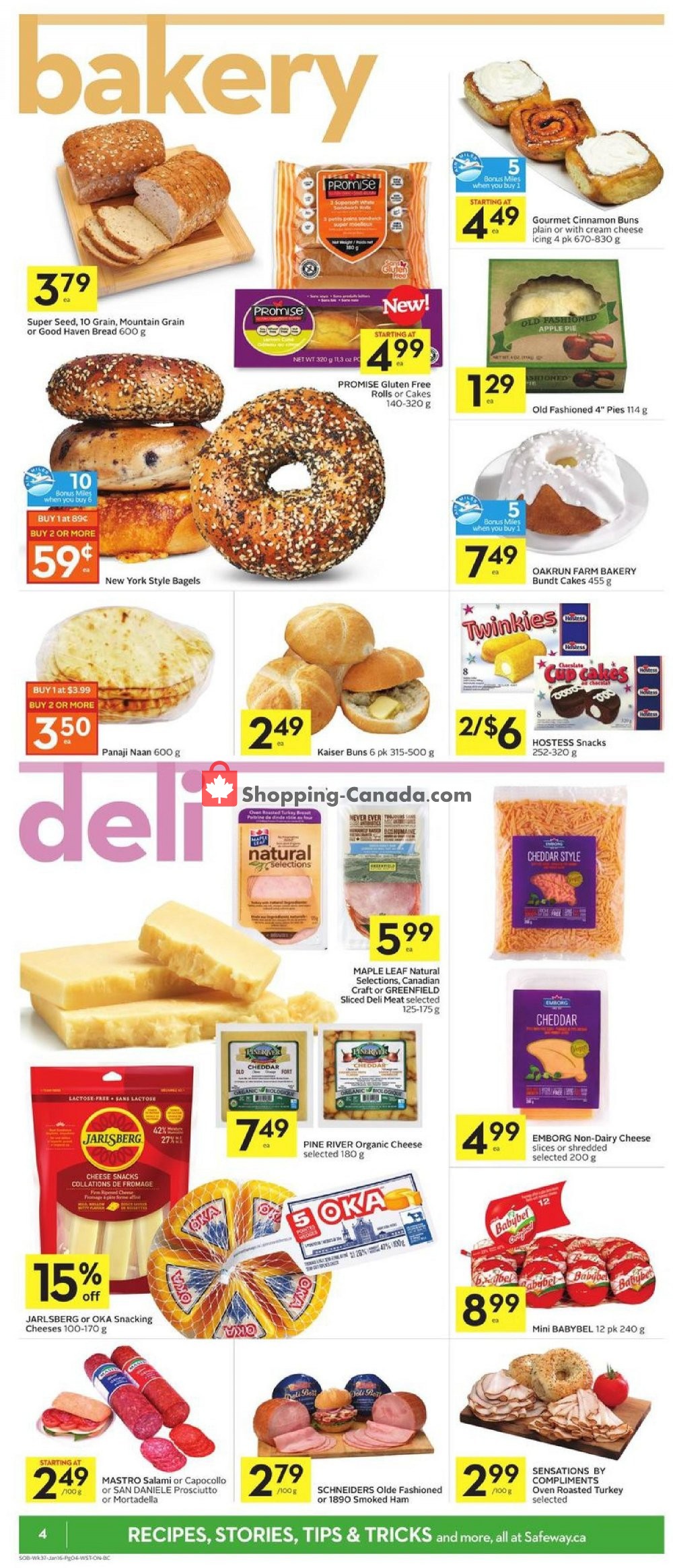 Safeway flyer from Thursday January 10, 2019 to Wednesday January 16, 2019 - page 6