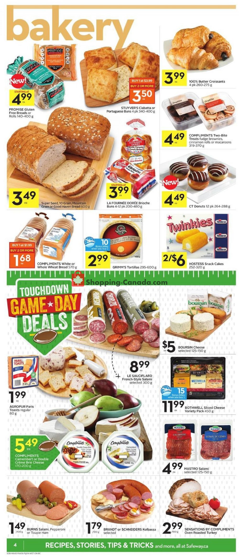 Safeway flyer from Thursday January 31, 2019 to Wednesday February 6, 2019 - page 6