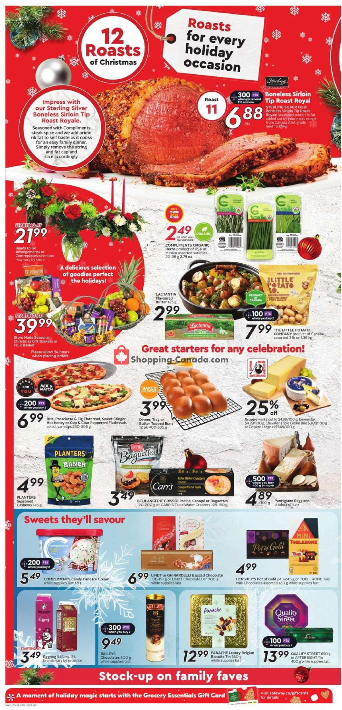 Safeway flyer from Thursday December 12, 2024 to Wednesday December 18, 2024 - page 6