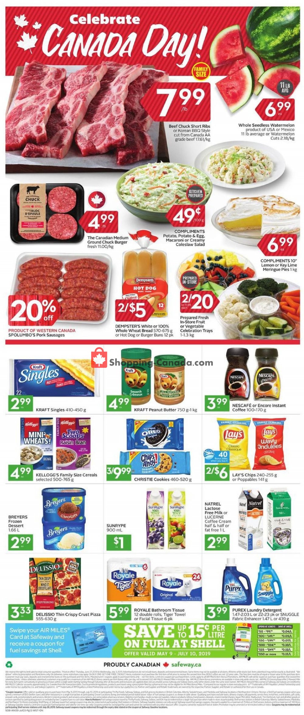 Safeway flyer from Thursday June 27, 2019 to Wednesday July 3, 2019 - page 15