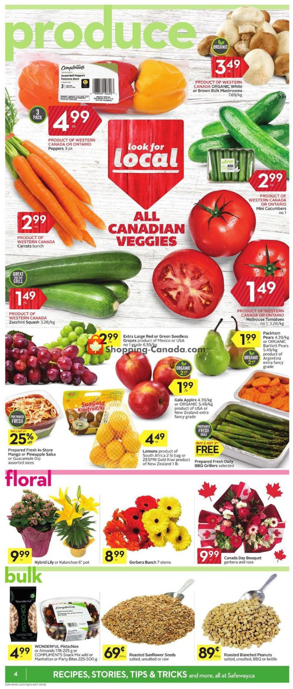 Safeway flyer from Thursday June 27, 2019 to Wednesday July 3, 2019 - page 4
