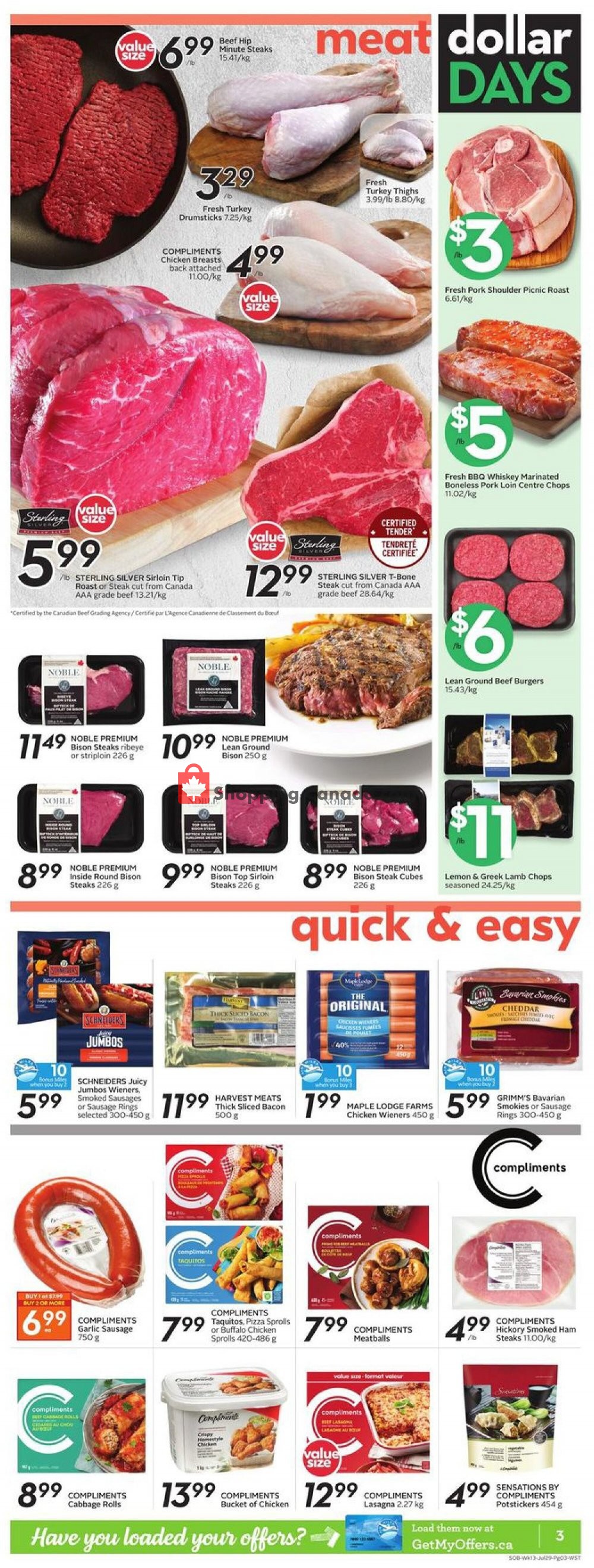 Safeway flyer from Thursday July 23, 2020 to Wednesday July 29, 2020 - page 3