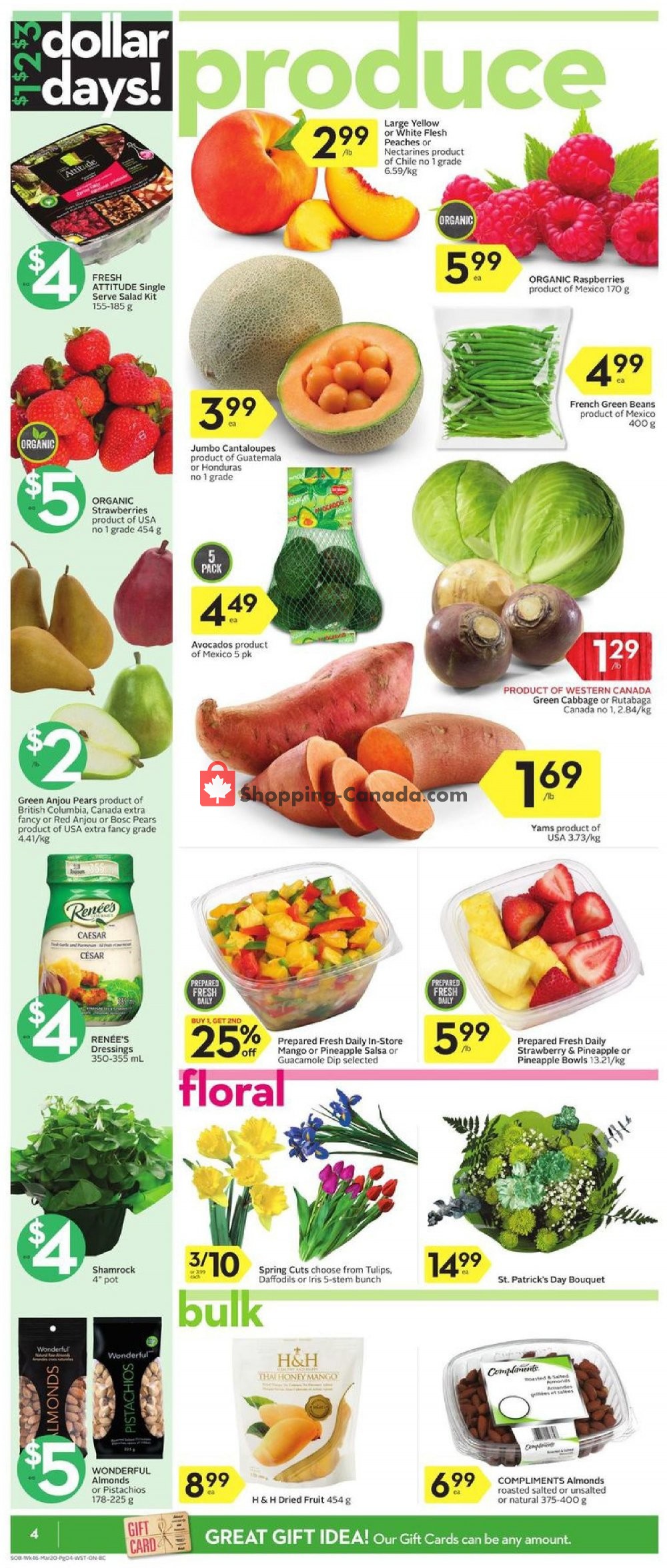 Safeway flyer from Thursday March 14, 2019 to Wednesday March 20, 2019 - page 4