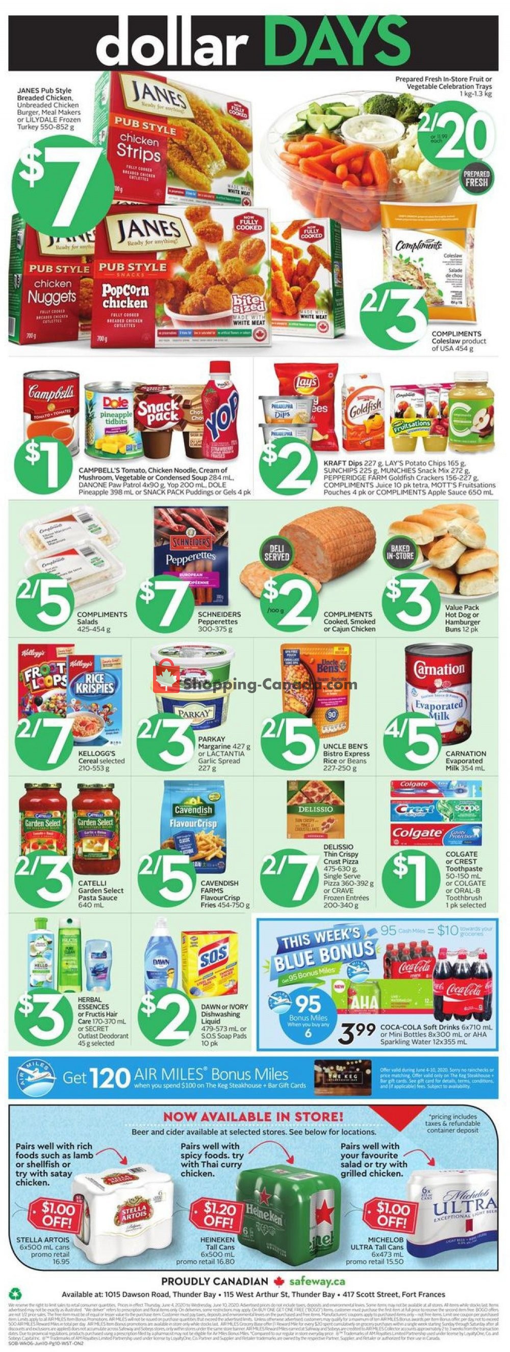 Safeway flyer from Thursday June 4, 2020 to Wednesday June 10, 2020 - page 19