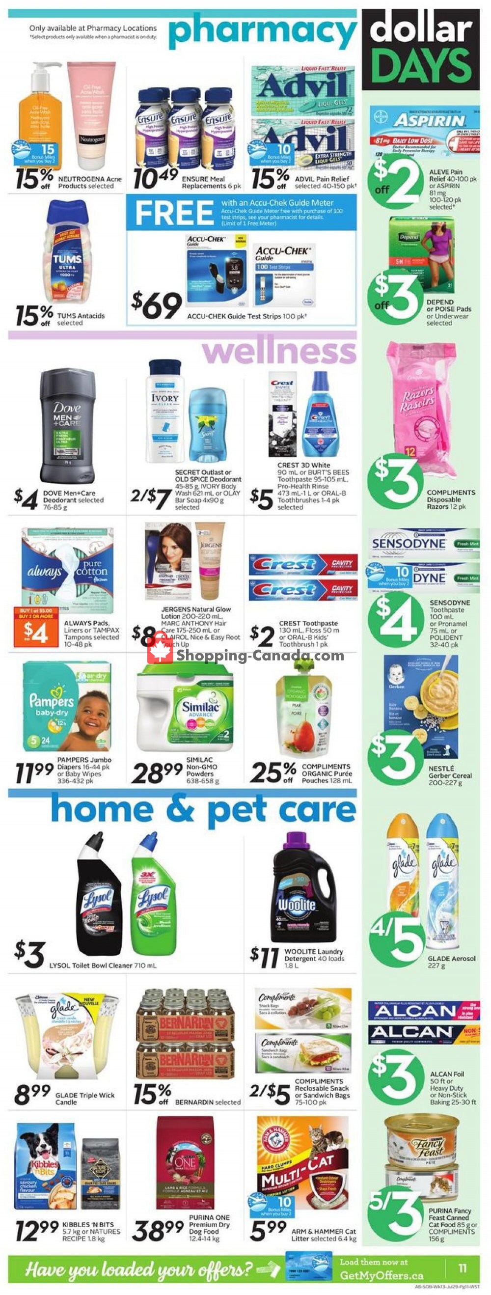 Safeway flyer from Thursday July 23, 2020 to Wednesday July 29, 2020 - page 14