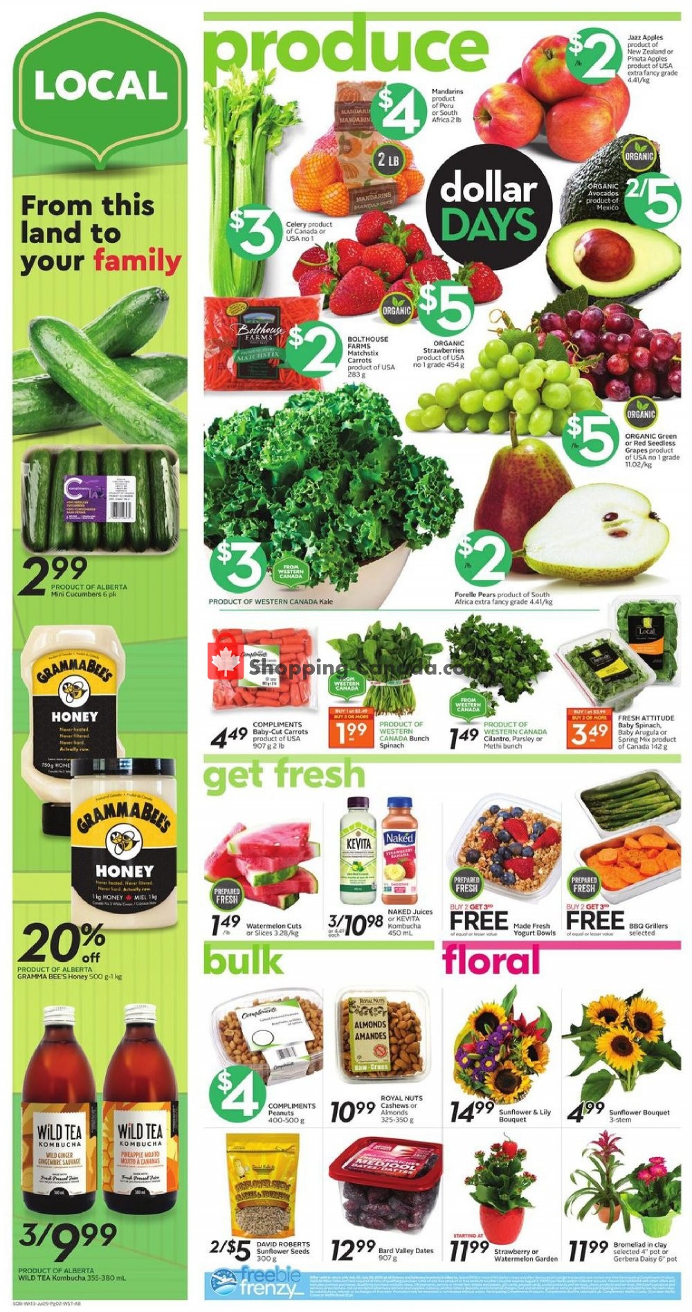Safeway flyer from Thursday July 23, 2020 to Wednesday July 29, 2020 - page 2