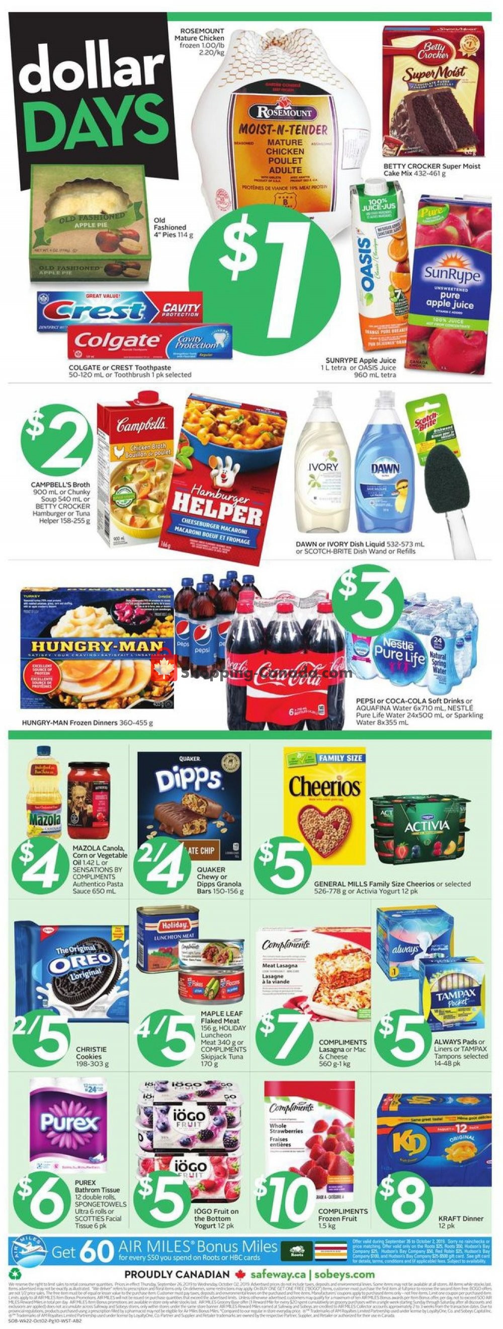Safeway flyer from Thursday September 26, 2019 to Wednesday October 2, 2019 - page 14