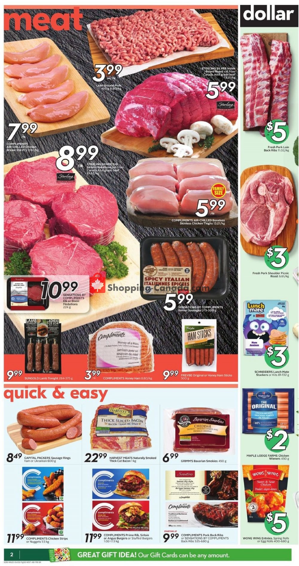 Safeway flyer from Thursday September 26, 2019 to Wednesday October 2, 2019 - page 2
