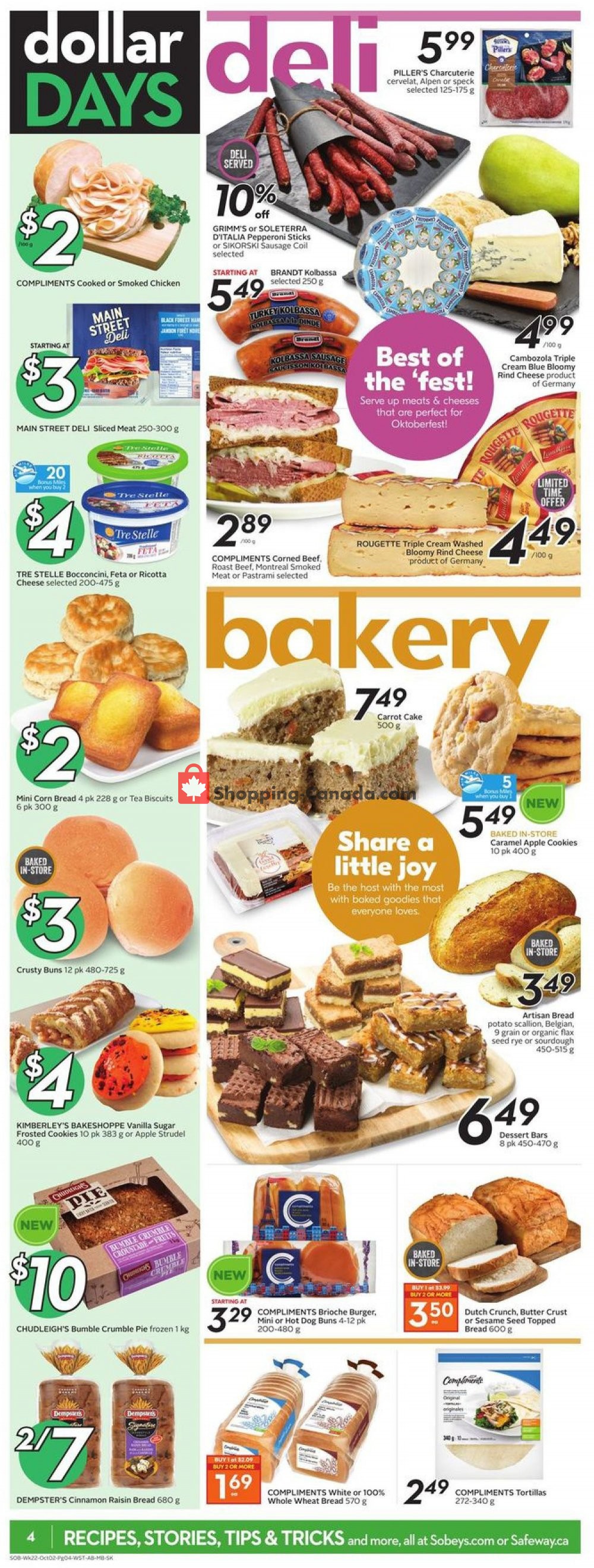 Safeway flyer from Thursday September 26, 2019 to Wednesday October 2, 2019 - page 5