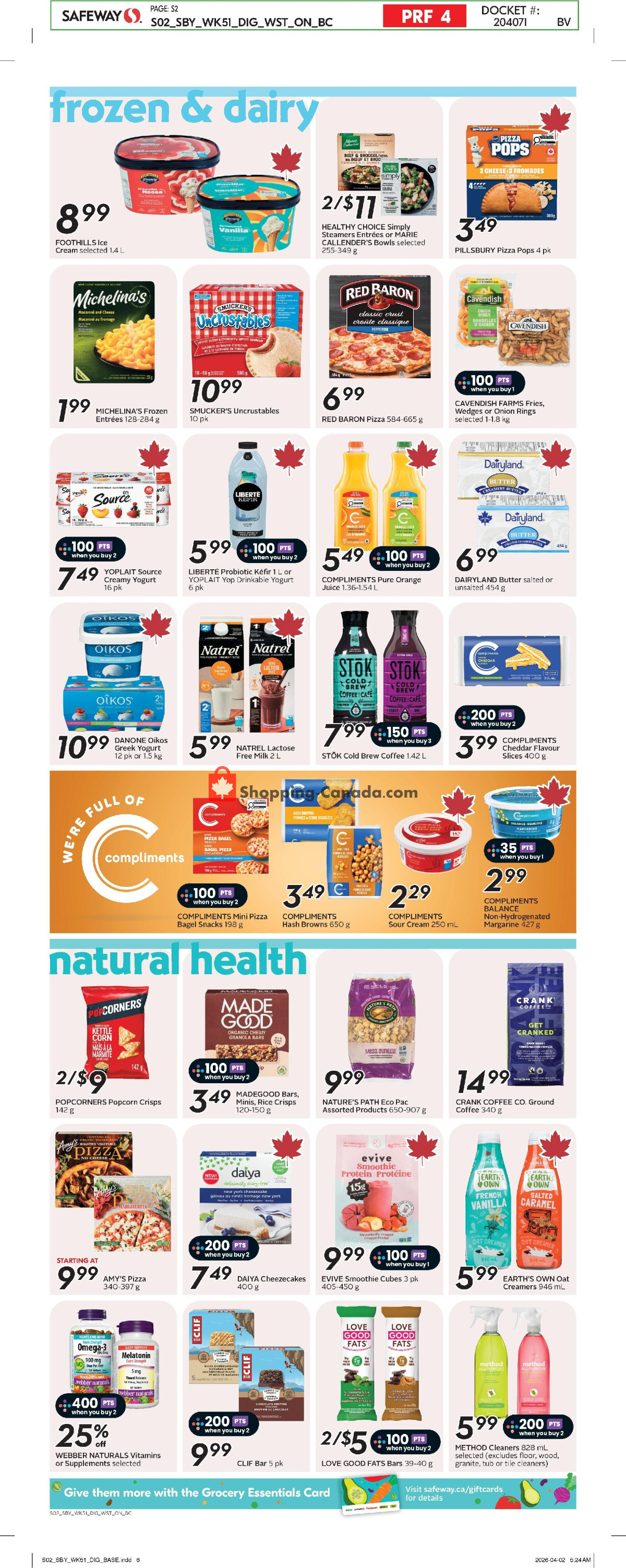 Safeway flyer from Thursday April 16, 2026 to Wednesday April 22, 2026 - page 10