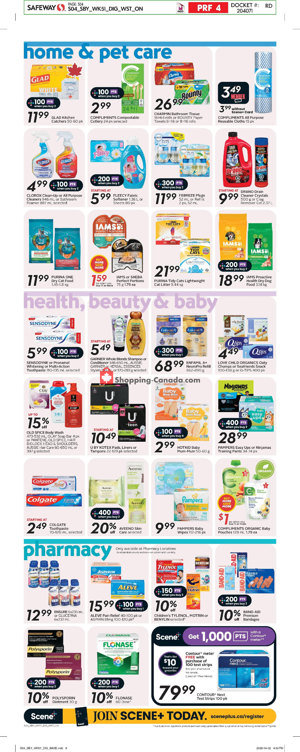 Safeway flyer from Thursday April 16, 2026 to Wednesday April 22, 2026 - page 12