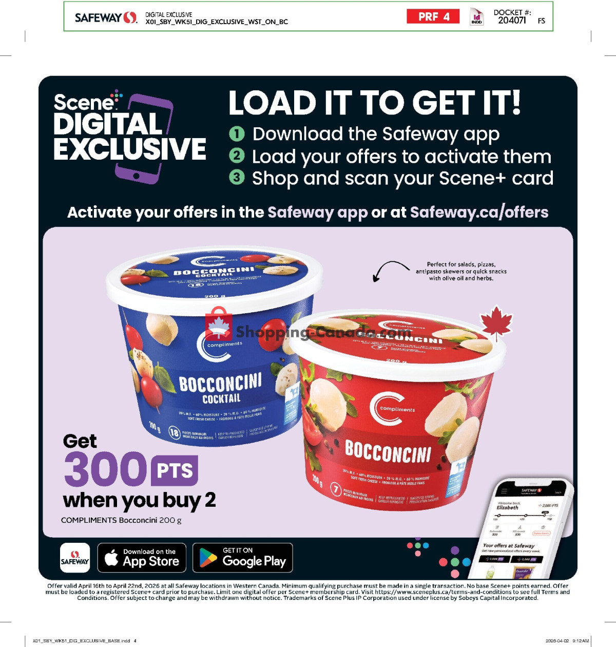 Safeway flyer from Thursday April 16, 2026 to Wednesday April 22, 2026 - page 13