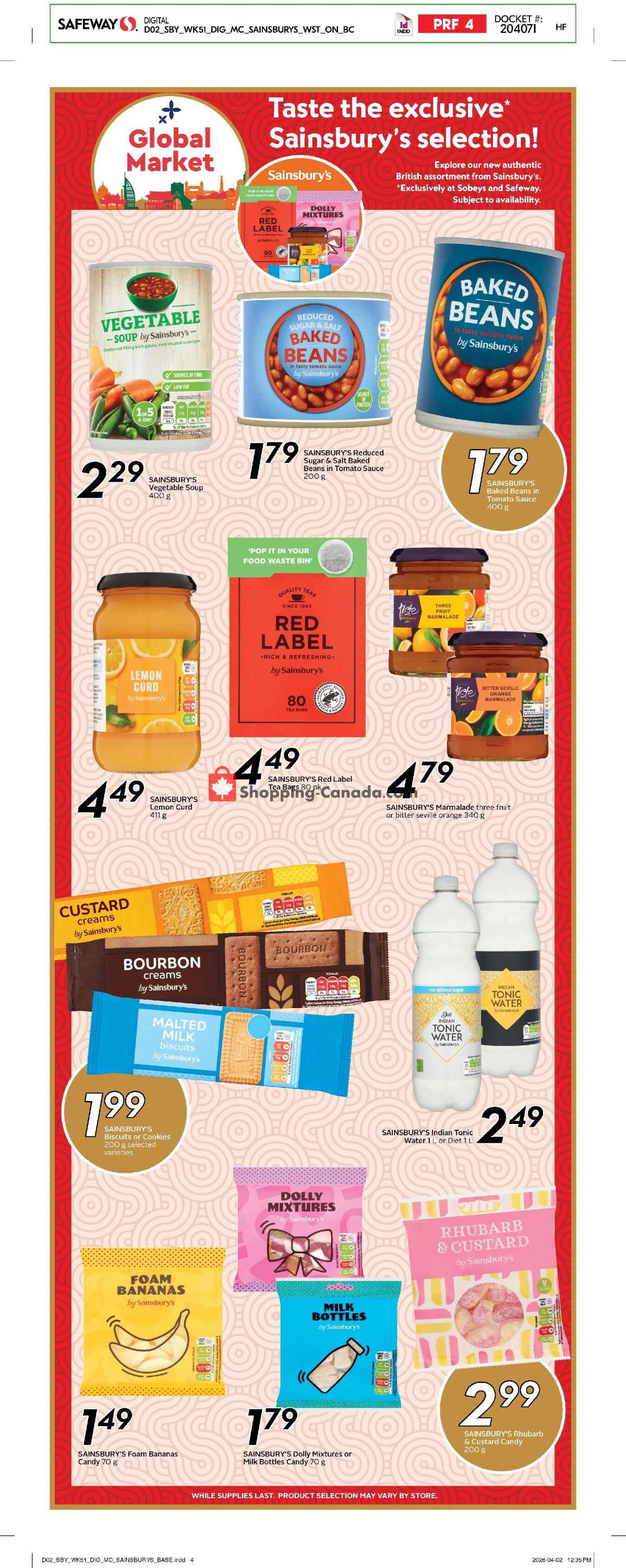 Safeway flyer from Thursday April 16, 2026 to Wednesday April 22, 2026 - page 15