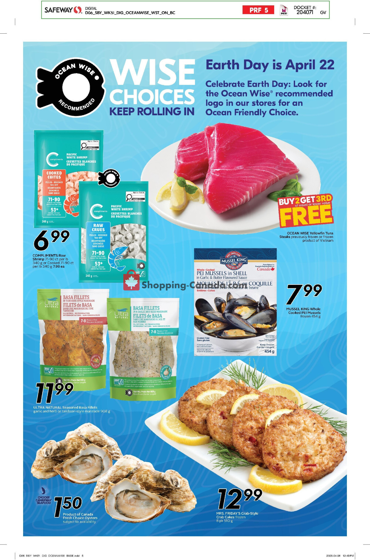 Safeway flyer from Thursday April 16, 2026 to Wednesday April 22, 2026 - page 19