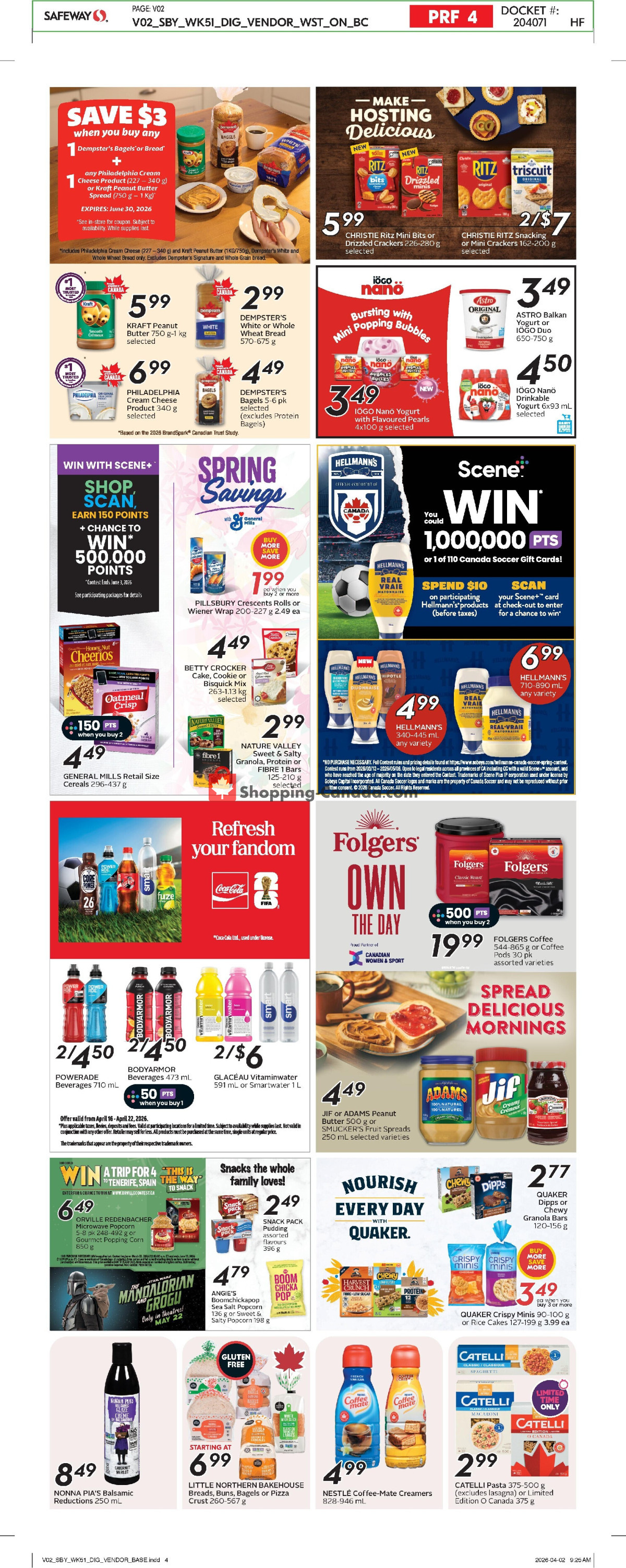 Safeway flyer from Thursday April 16, 2026 to Wednesday April 22, 2026 - page 22
