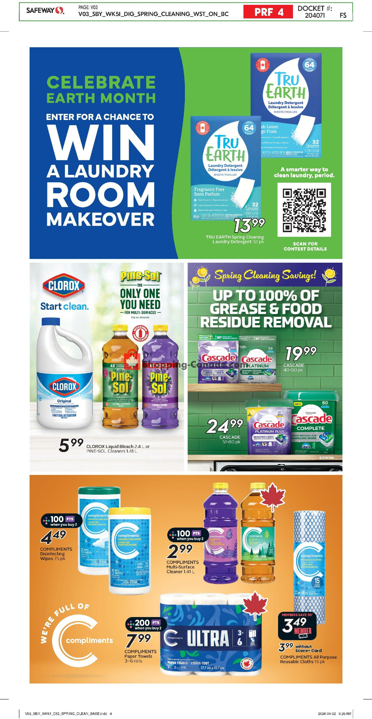 Safeway flyer from Thursday April 16, 2026 to Wednesday April 22, 2026 - page 23