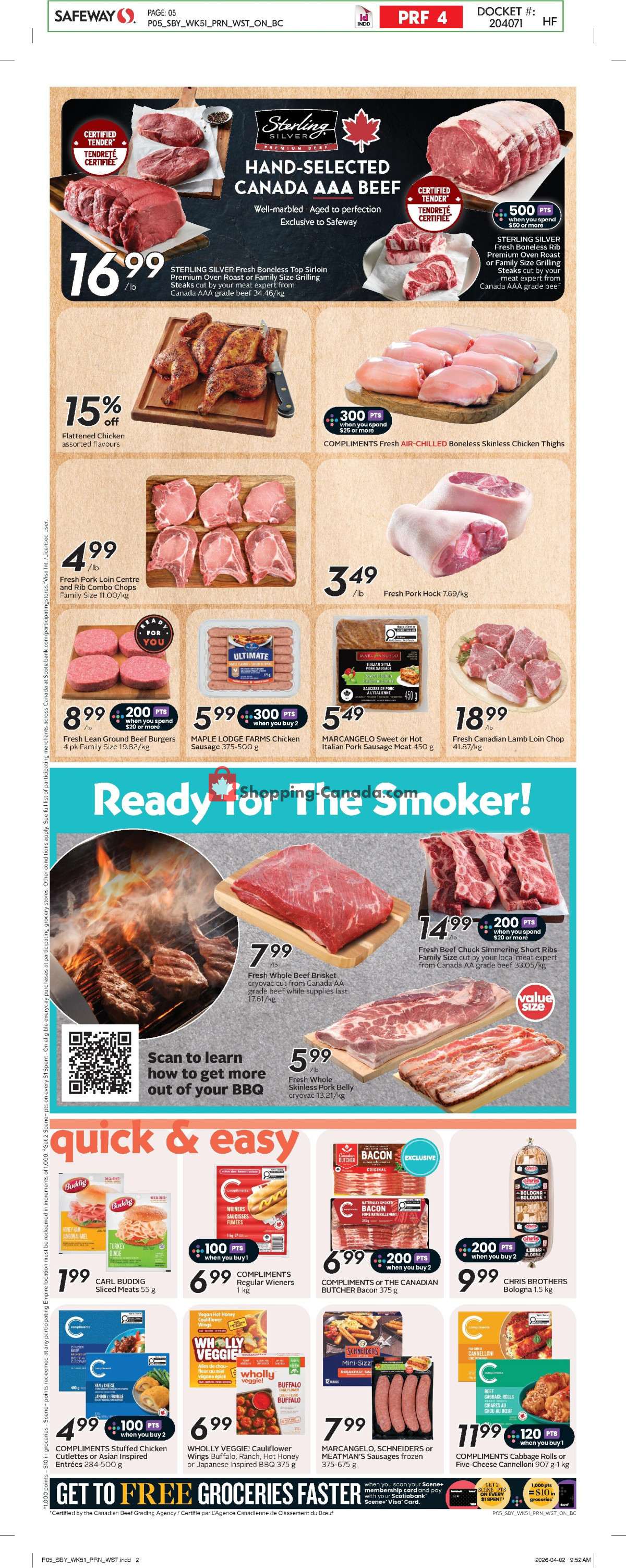 Safeway flyer from Thursday April 16, 2026 to Wednesday April 22, 2026 - page 8