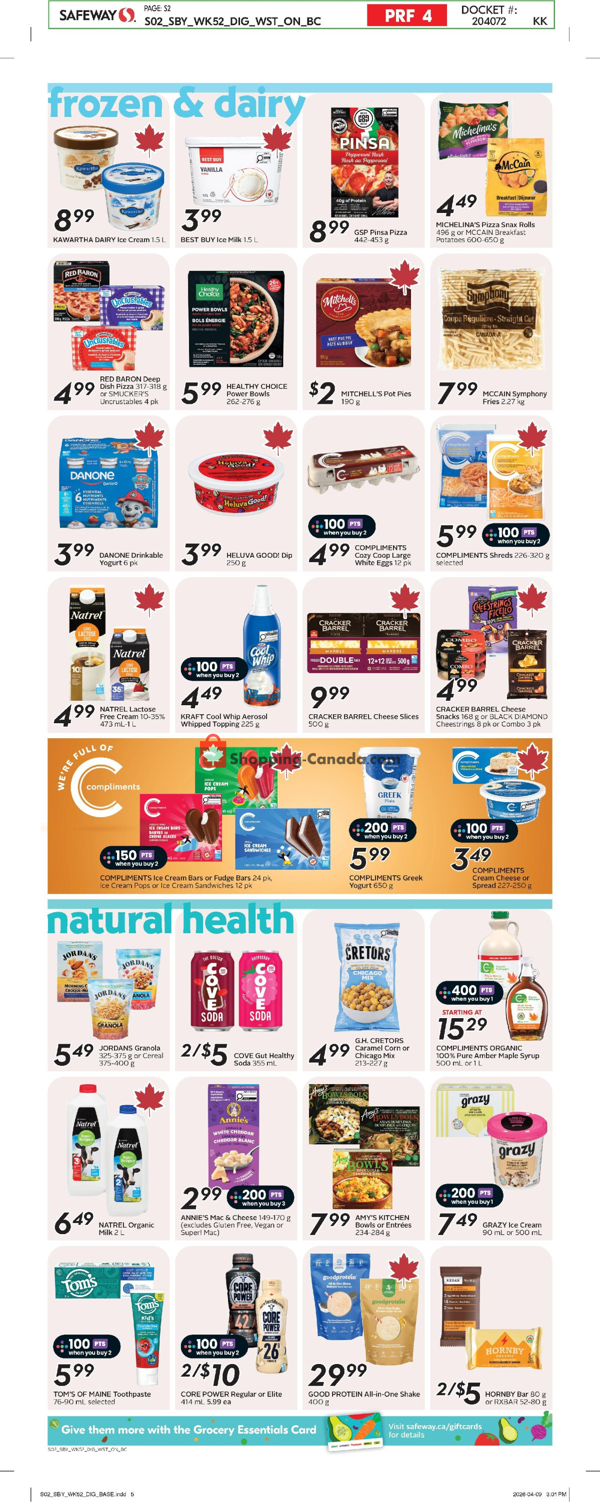 Safeway flyer from Thursday April 23, 2026 to Wednesday April 29, 2026 - page 10