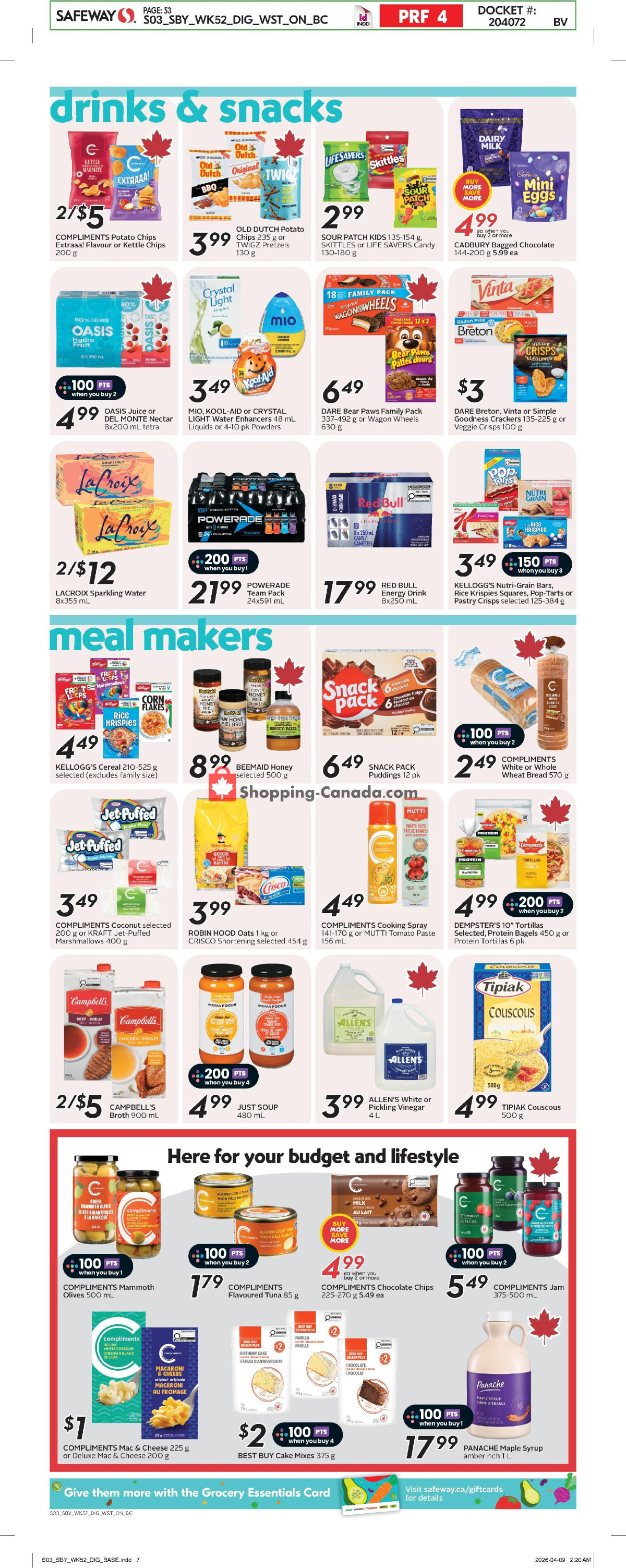 Safeway flyer from Thursday April 23, 2026 to Wednesday April 29, 2026 - page 11