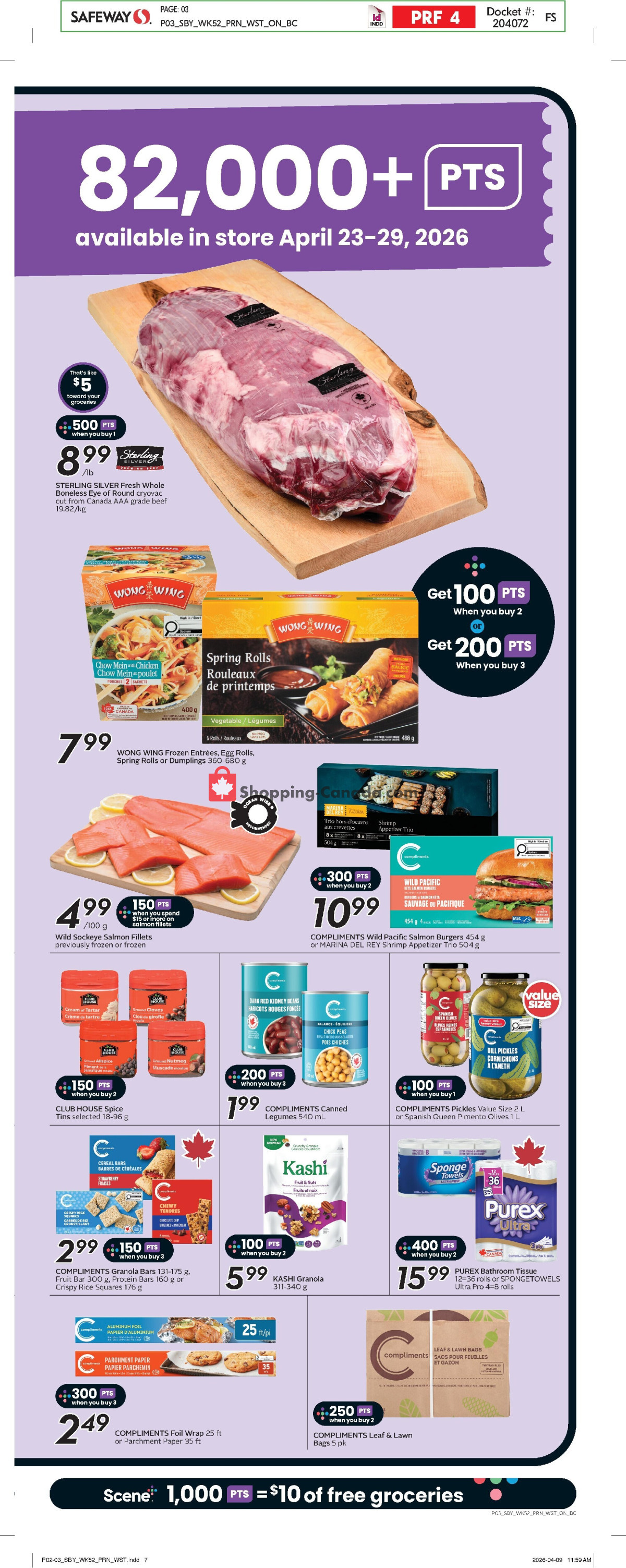 Safeway flyer from Thursday April 23, 2026 to Wednesday April 29, 2026 - page 6
