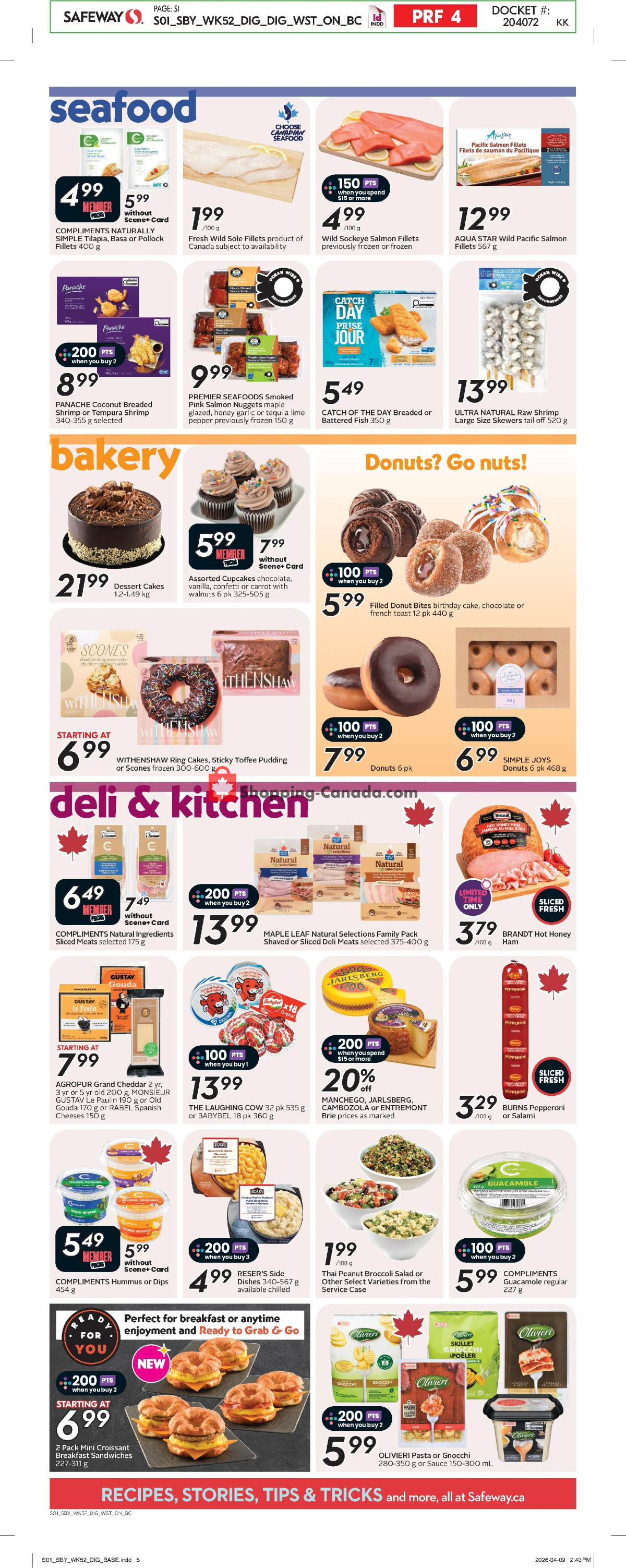 Safeway flyer from Thursday April 23, 2026 to Wednesday April 29, 2026 - page 9