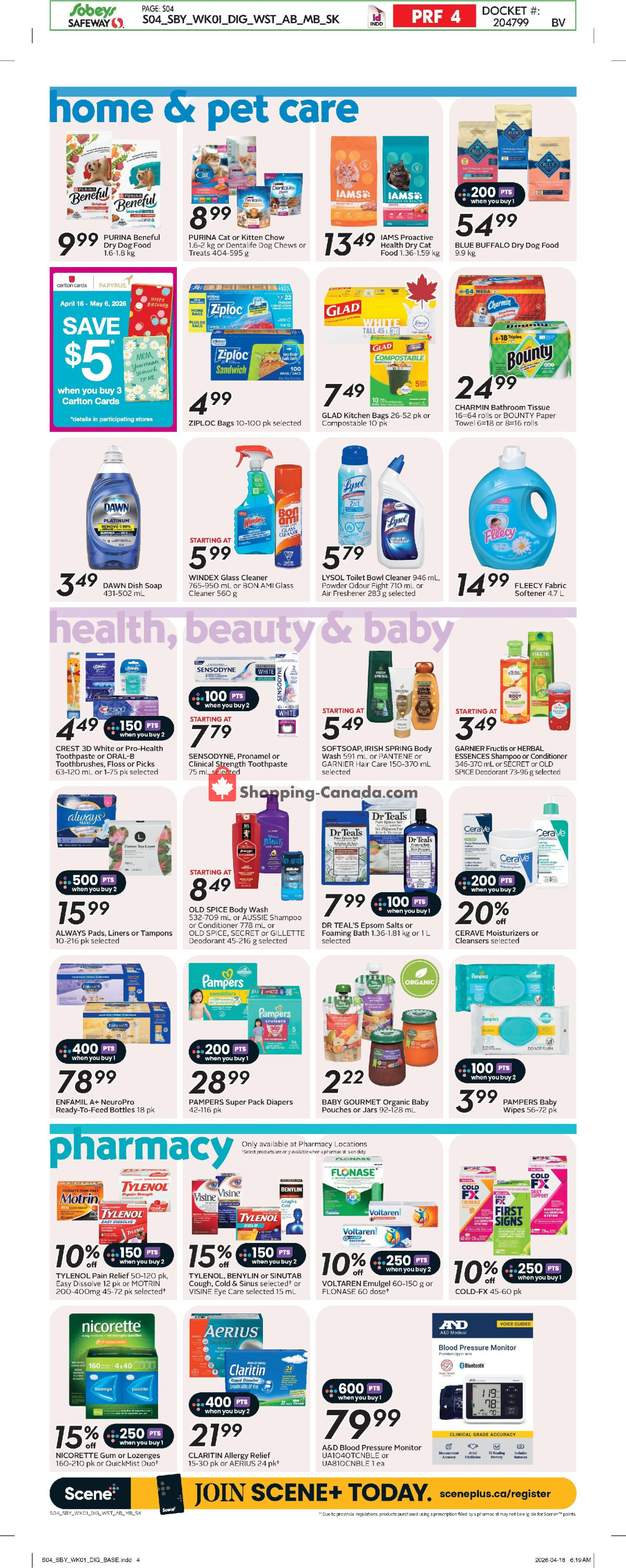 Safeway flyer from Thursday April 30, 2026 to Wednesday May 6, 2026 - page 12