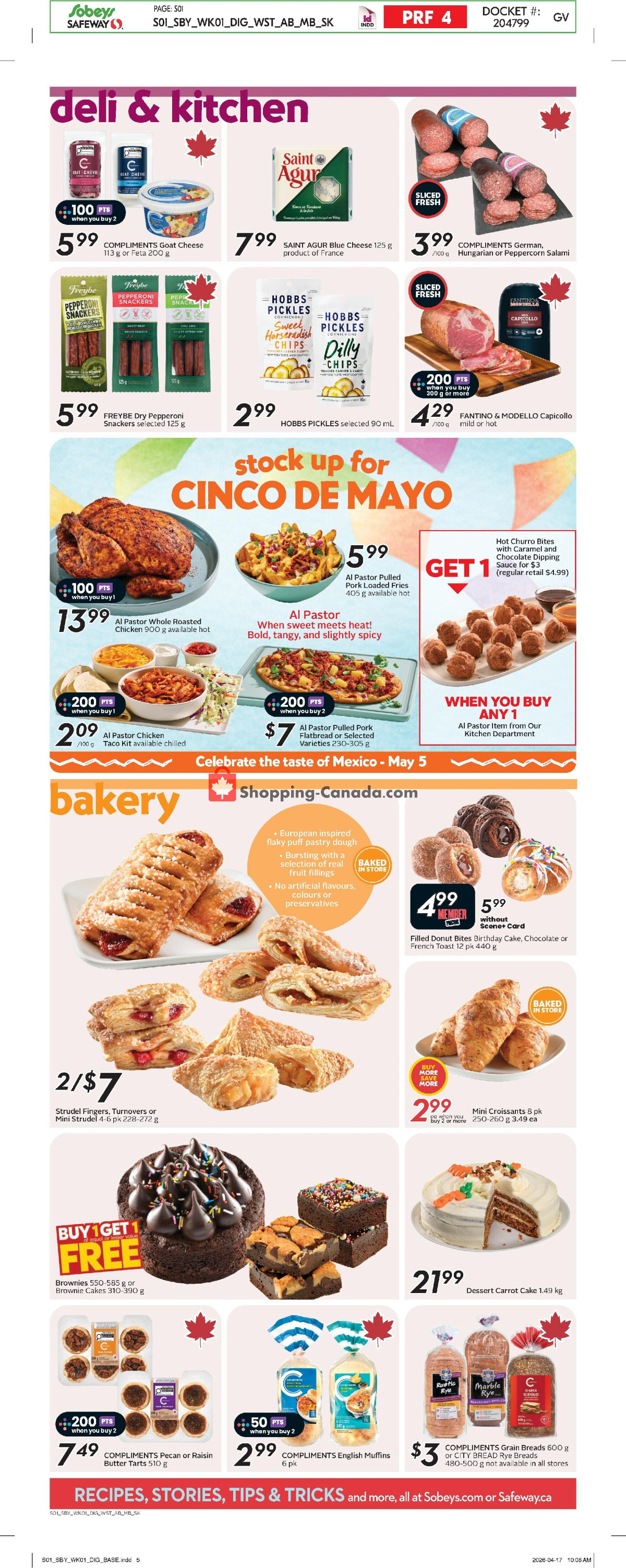 Safeway flyer from Thursday April 30, 2026 to Wednesday May 6, 2026 - page 9